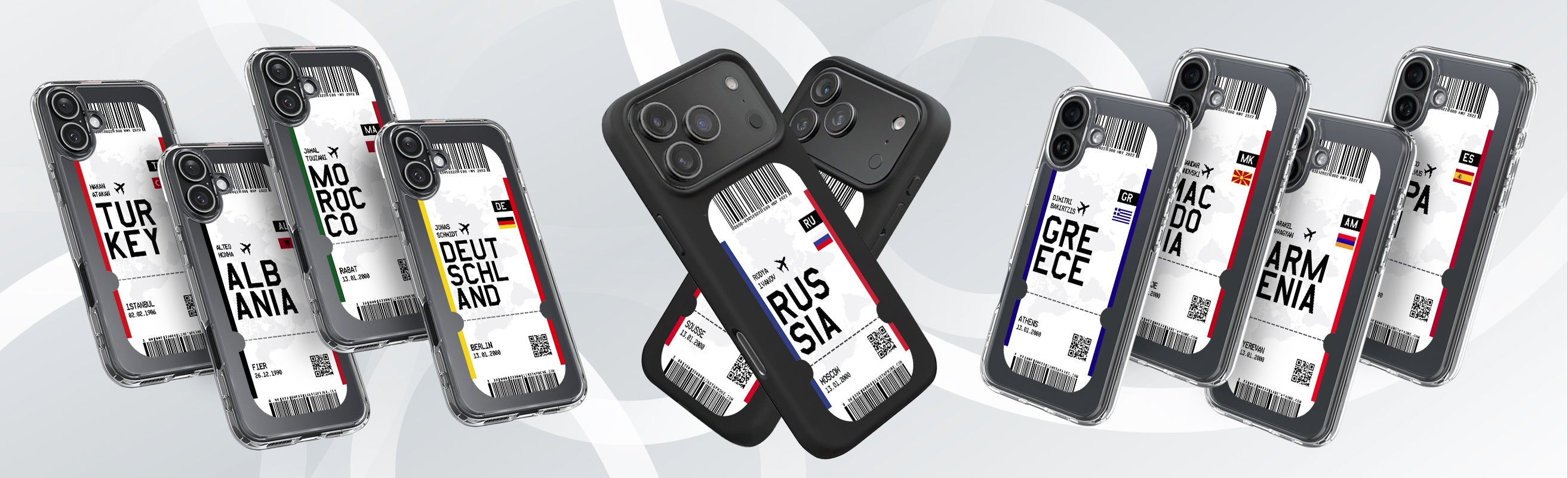 Handyhüllen im Ticket Design | 1instaphone