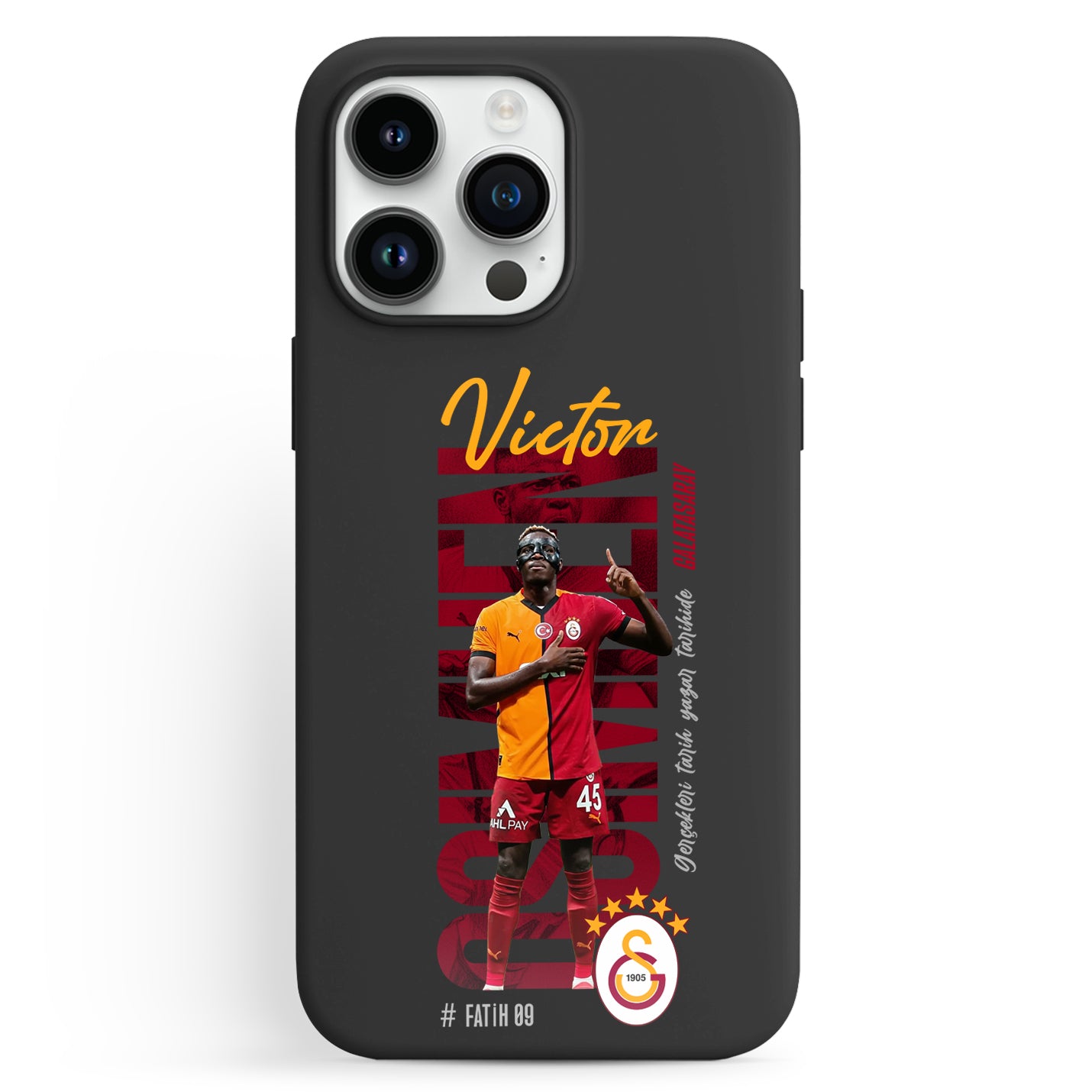 Personalisierte Galatasaray Handyhülle - Şampiyon 2025  Streifen Gold Rot Logo (Kopya) (Kopya) (Kopya) (Kopya) (Kopya) (Kopya) - 1instaphone