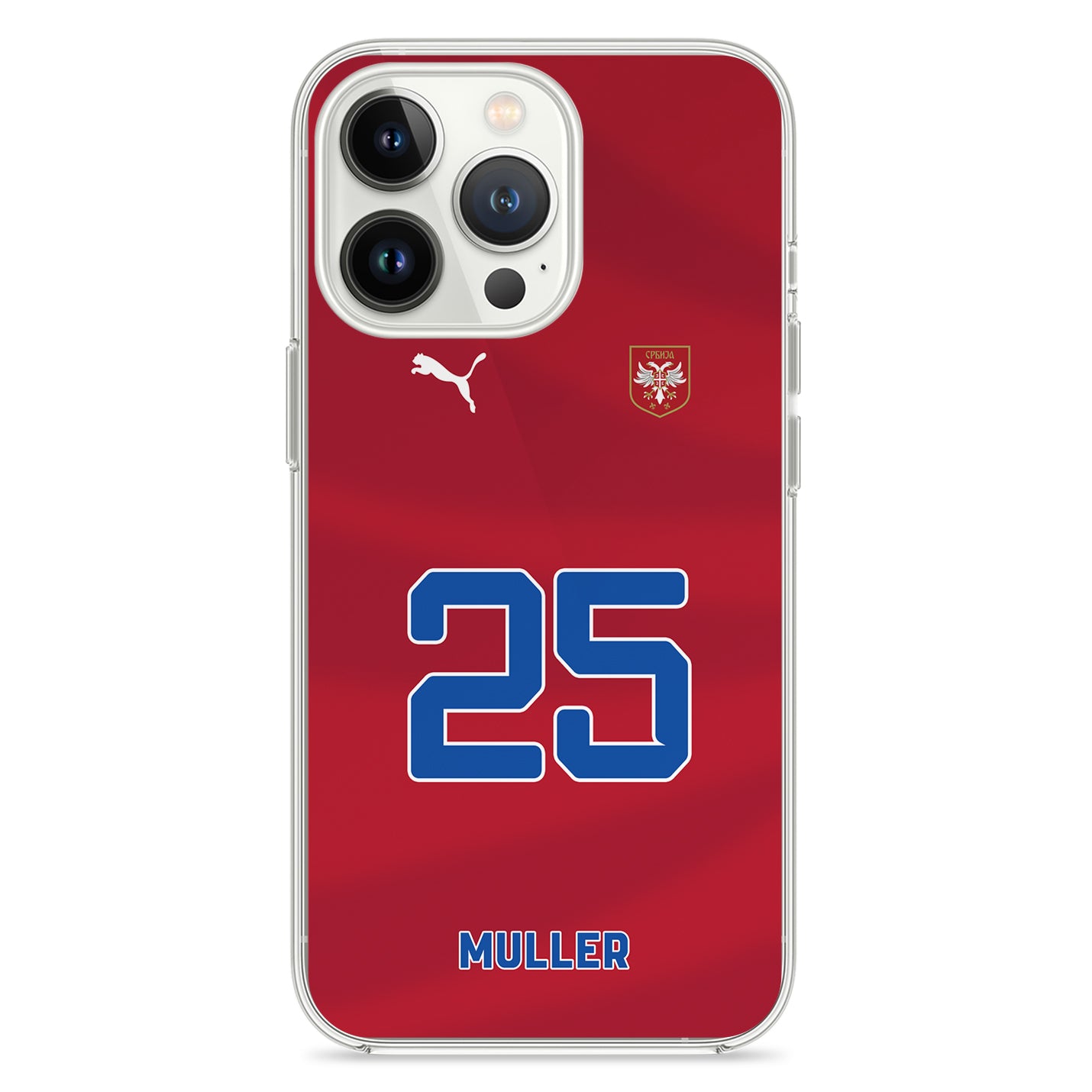 Serbien Handyhülle EM 2024 - 1instaphone