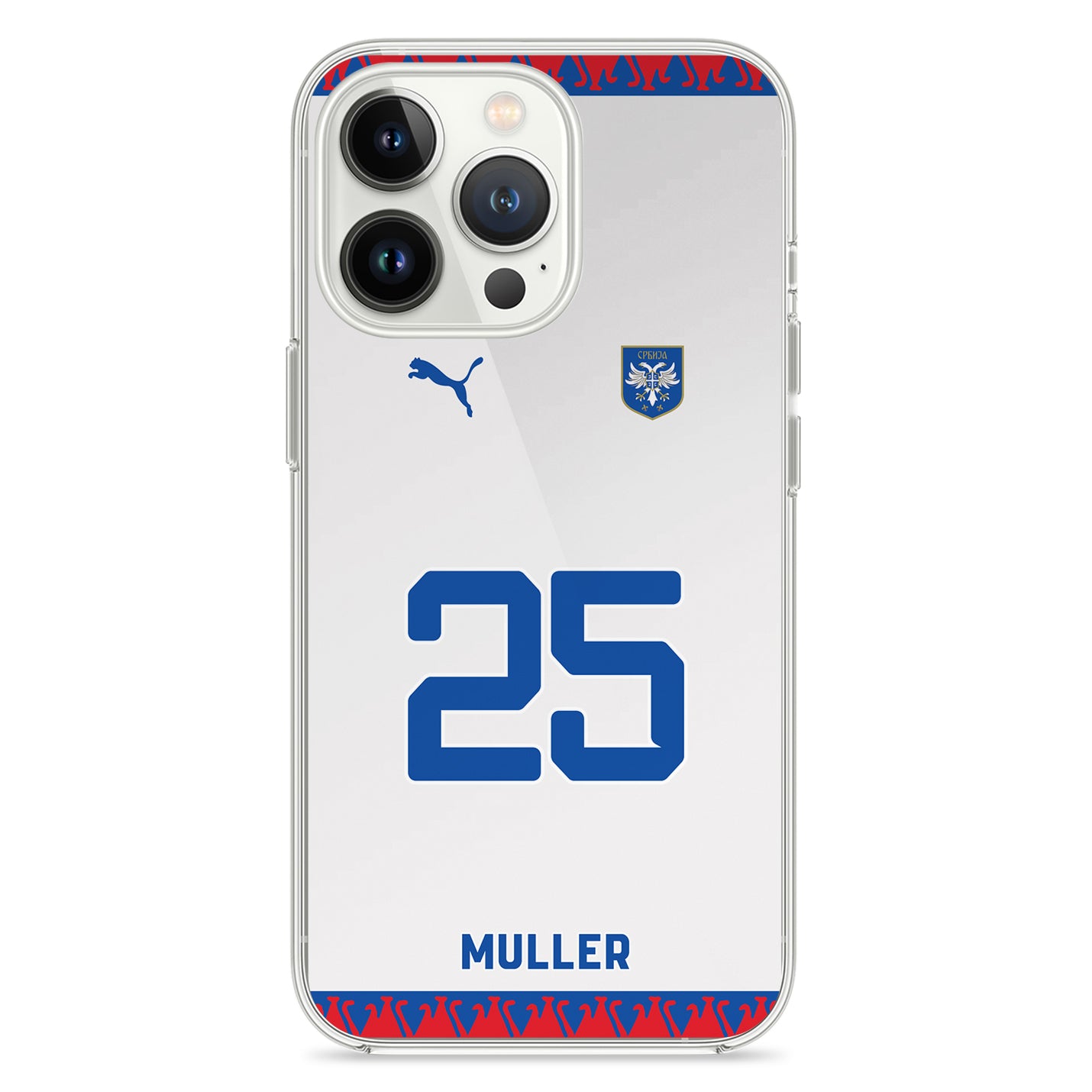 Serbien Handyhülle EM 2024 - 1instaphone
