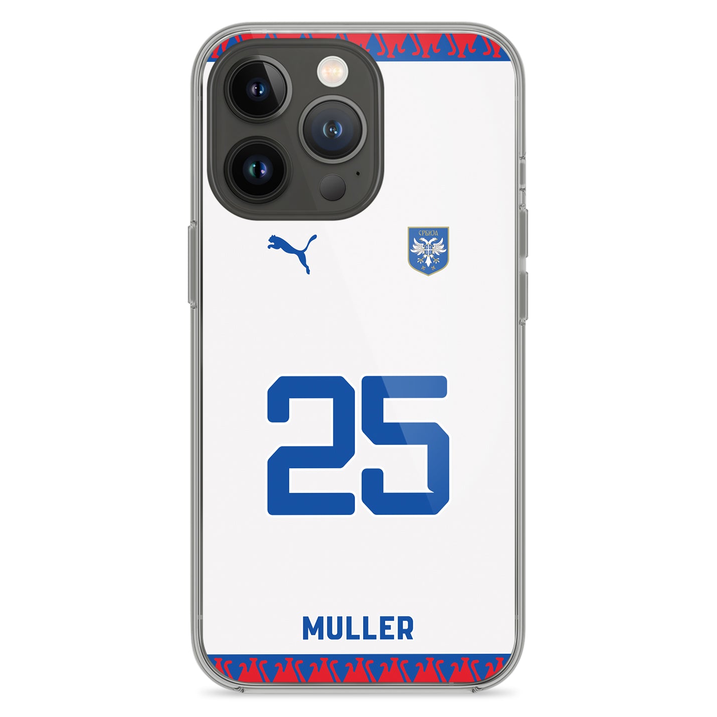 Serbien Handyhülle EM 2024 - 1instaphone