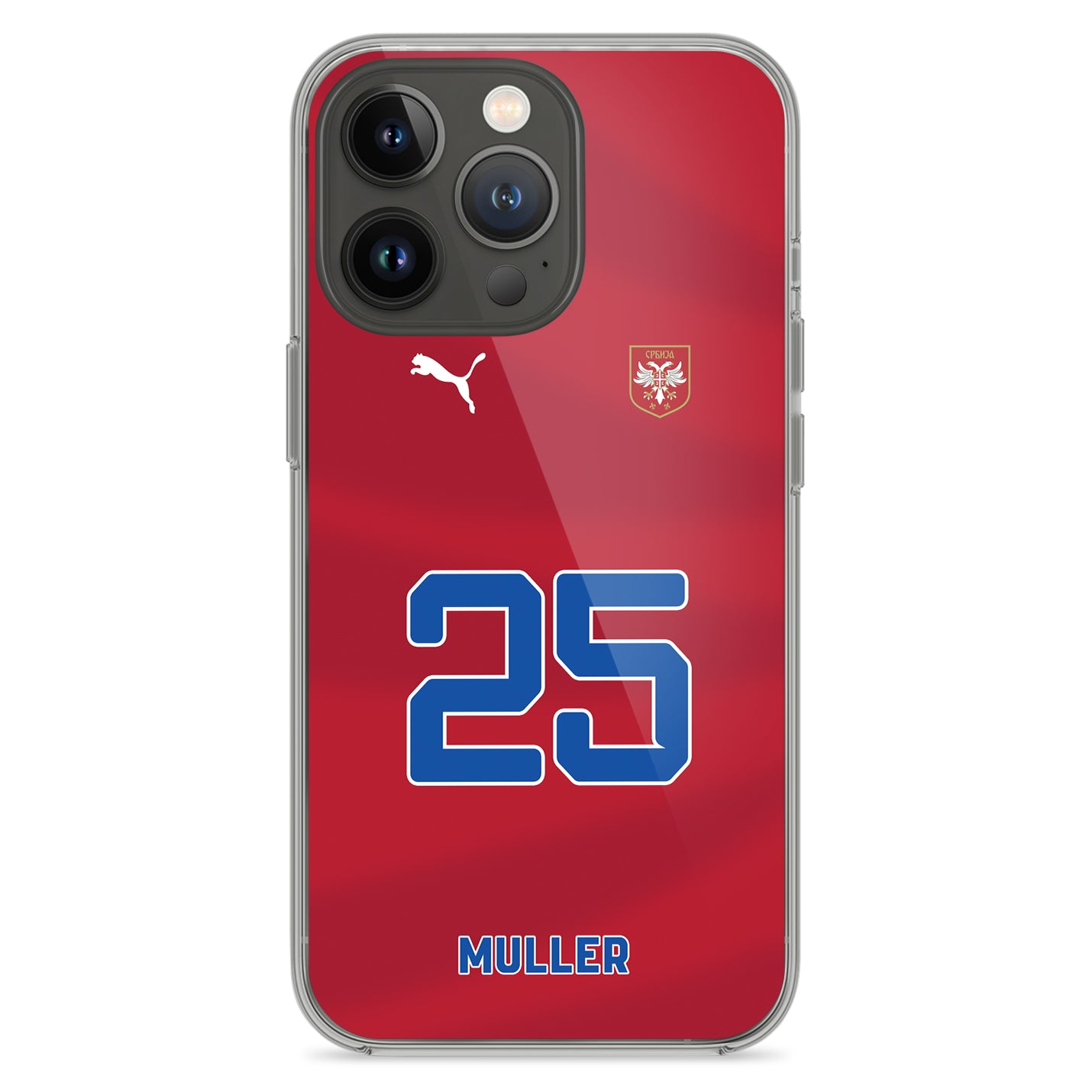 Serbien Handyhülle EM 2024 - 1instaphone
