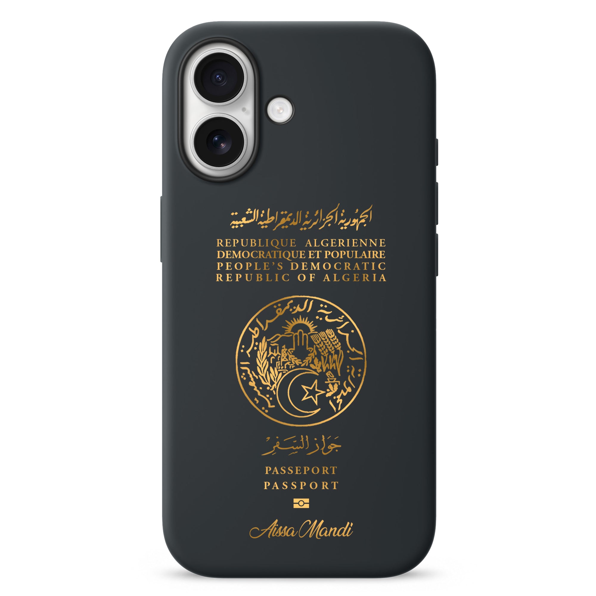 Handyhüllen mit Reisepass - Algerien - 1instaphone