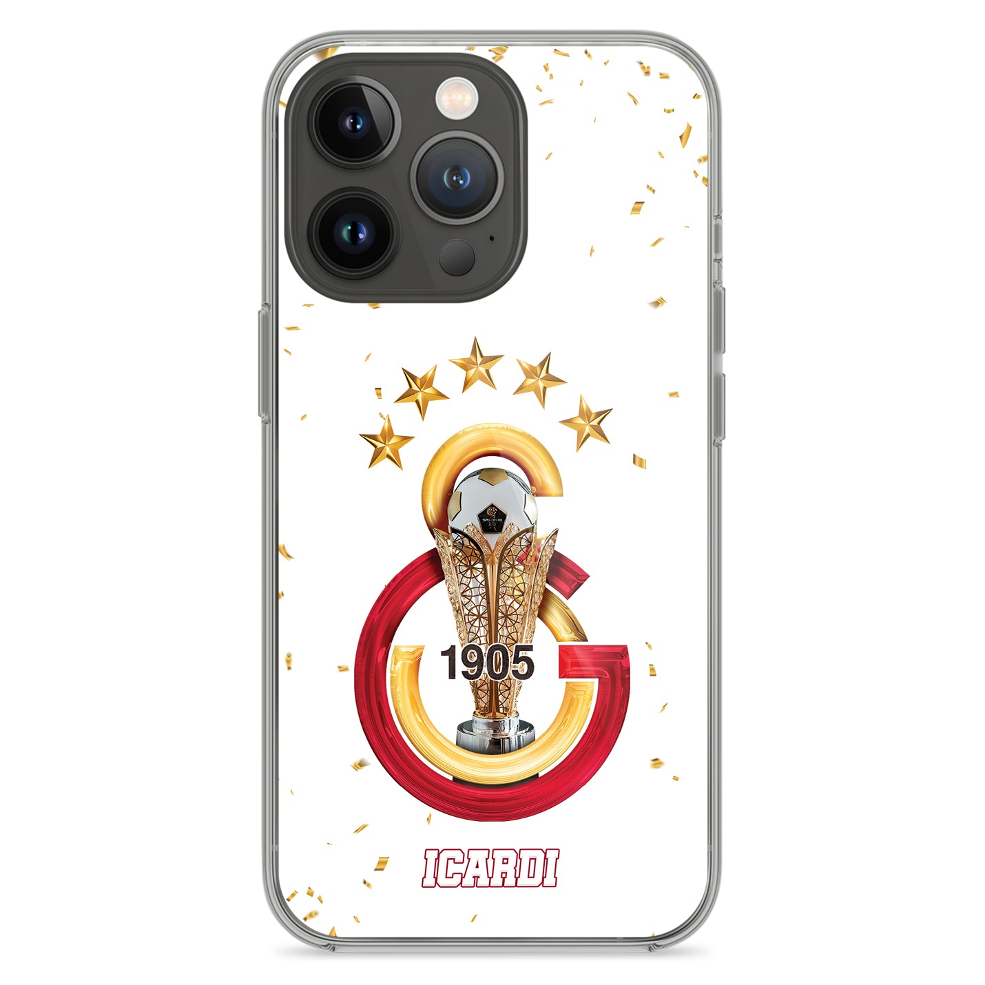 Galatasaray Hülle mit Wunschname - Şampiyon - 1instaphone