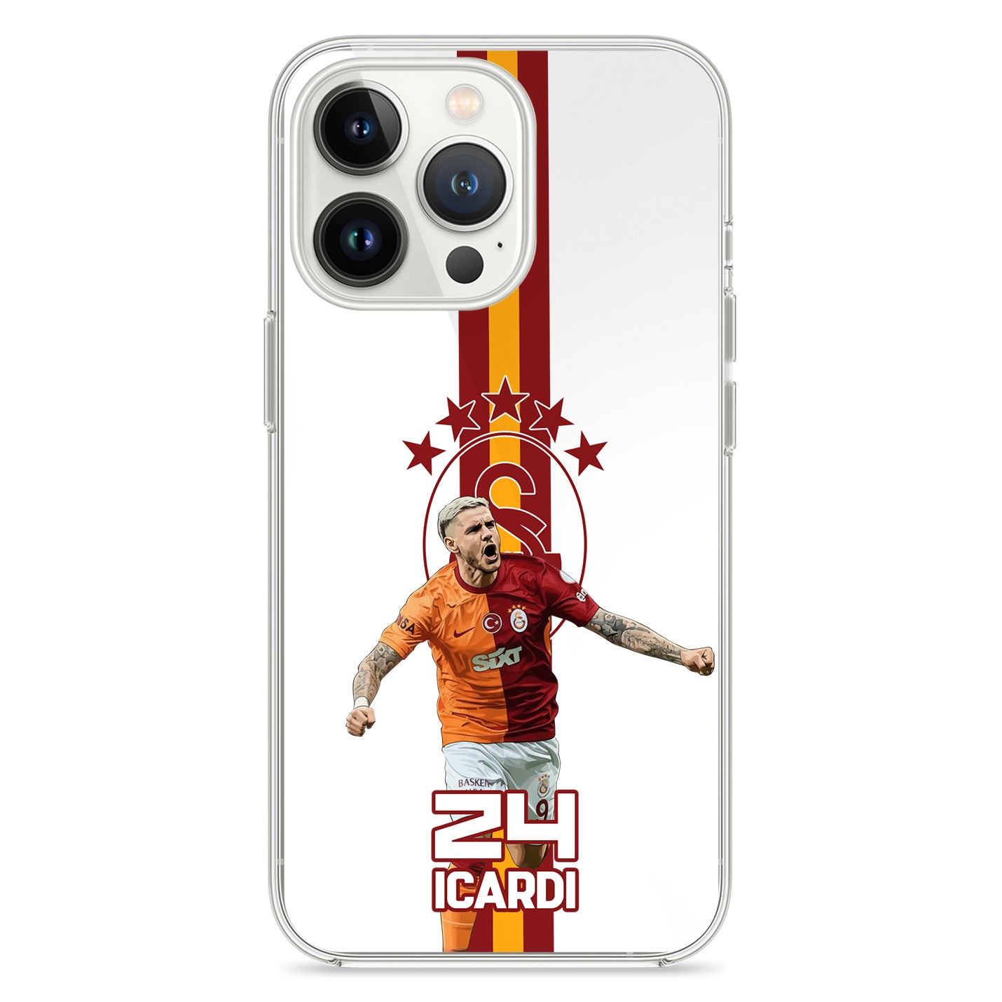 Mauro Icardi Galatasaray Hülle mit Wunschname - 1instaphone