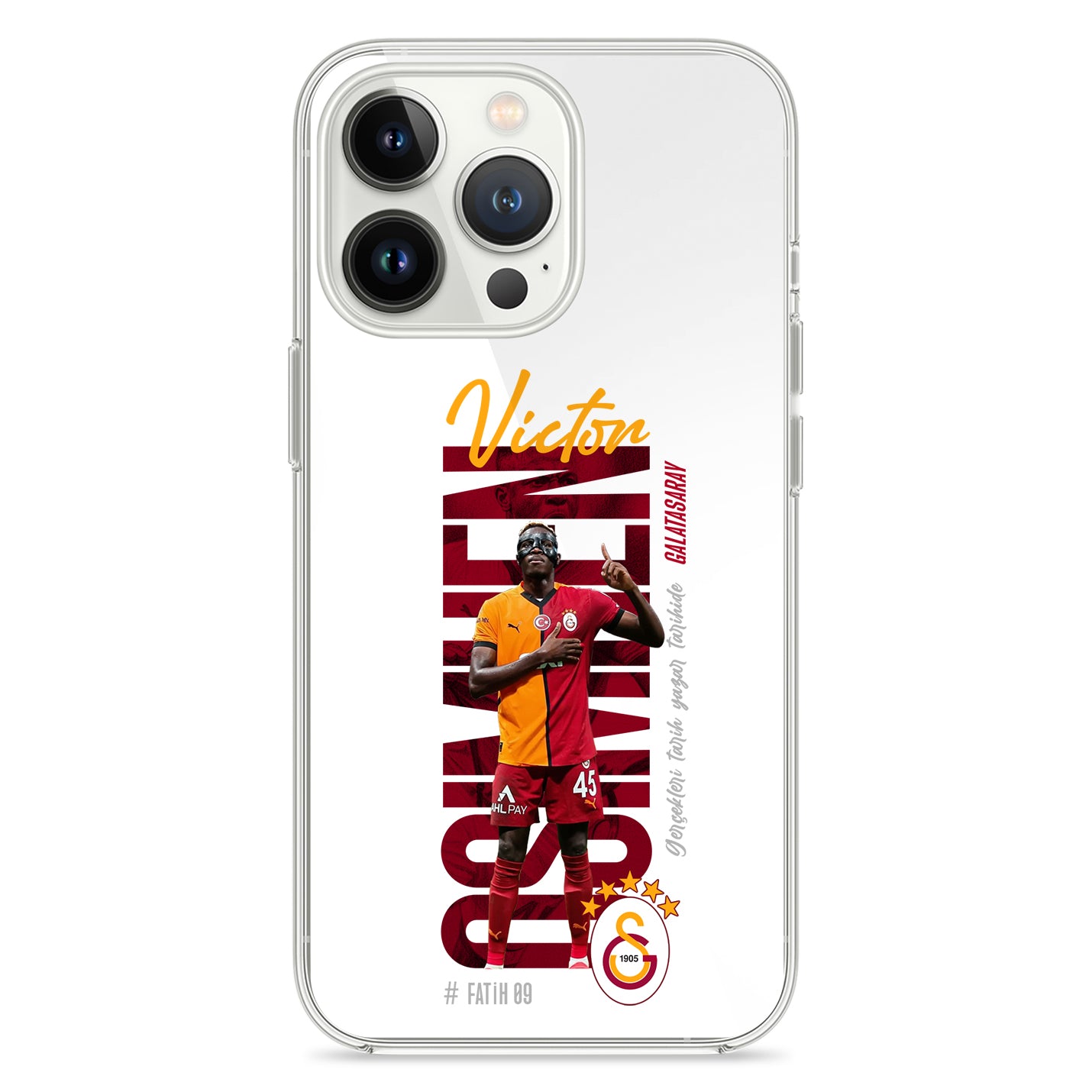 Personalisierte Galatasaray Handyhülle - Şampiyon 2025 Streifen Gold Rot Logo (Kopya) (Kopya) (Kopya) (Kopya) (Kopya) (Kopya) - 1instaphone