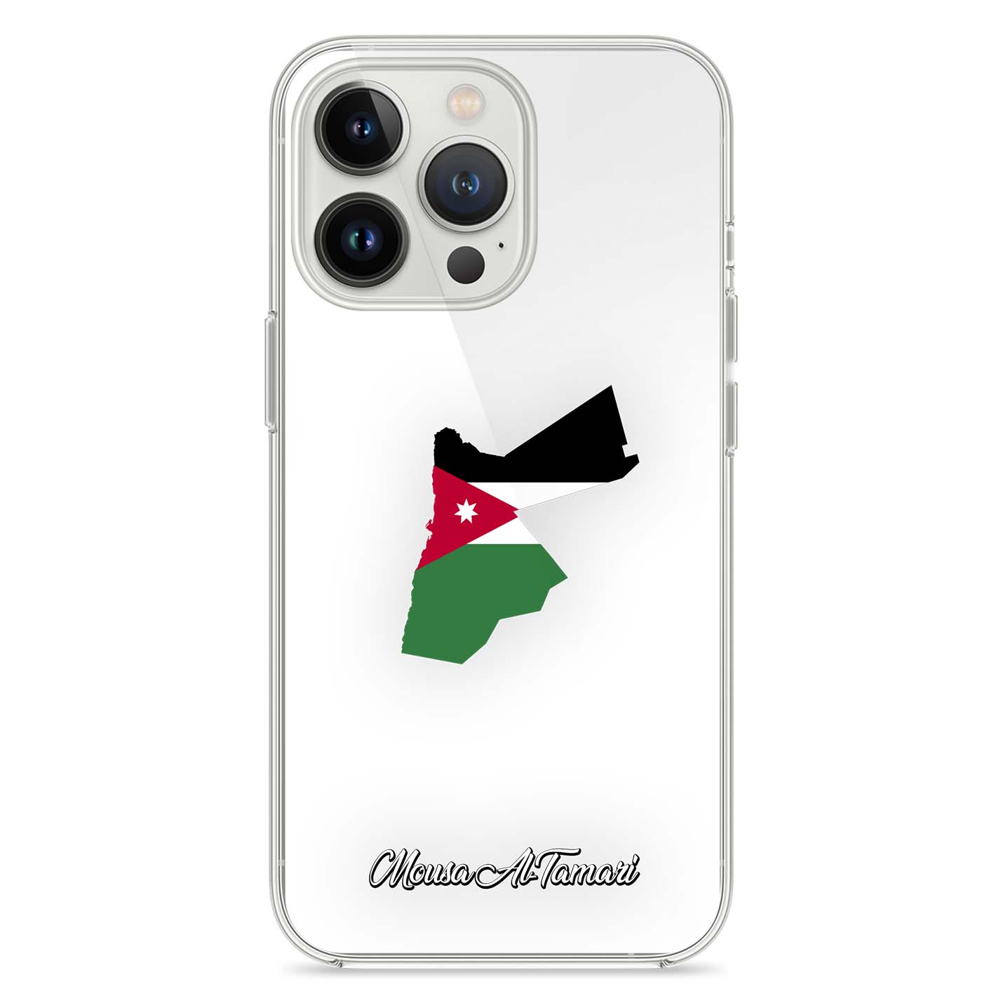 Handyhüllen mit Flagge - Jordanien - 1instaphone