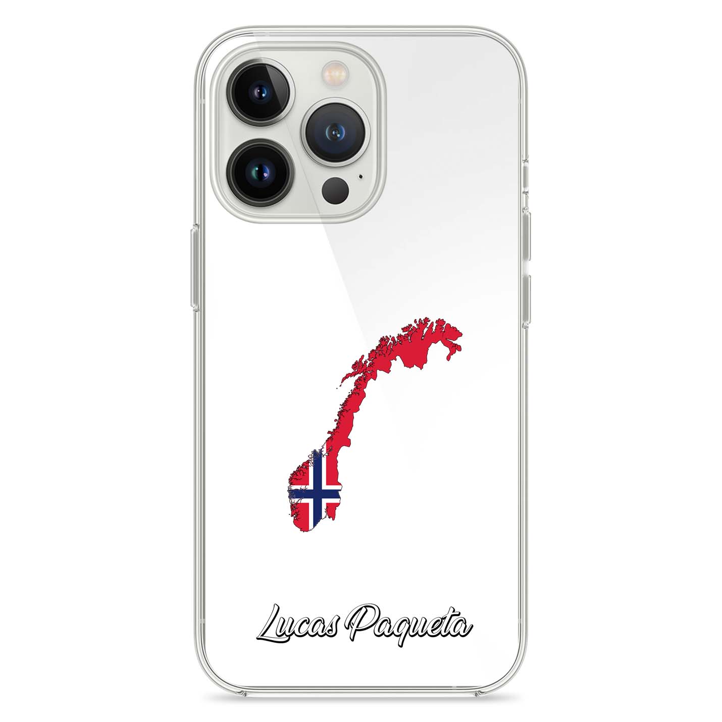 Handyhüllen mit Flagge - NORWEGEN - 1instaphone