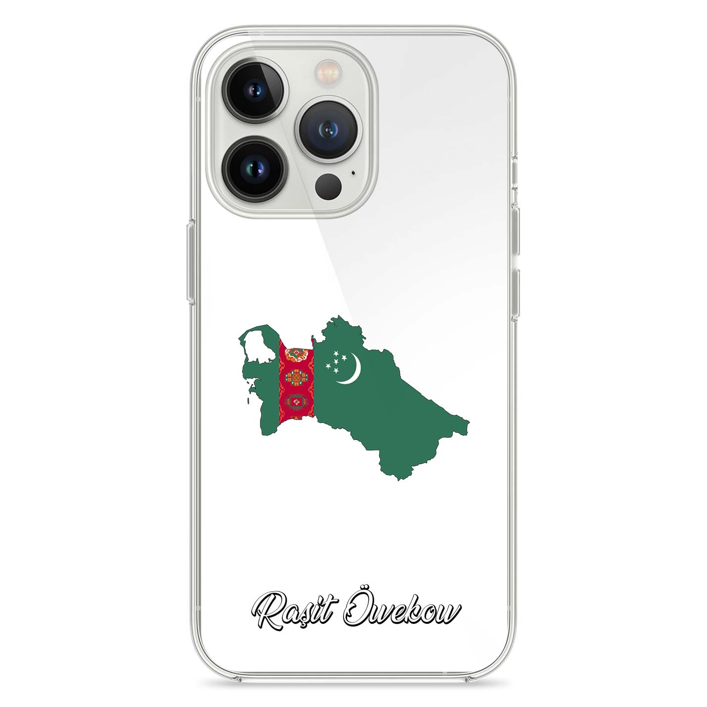 Handyhüllen mit Flagge - TURKMENISTAN - 1instaphone