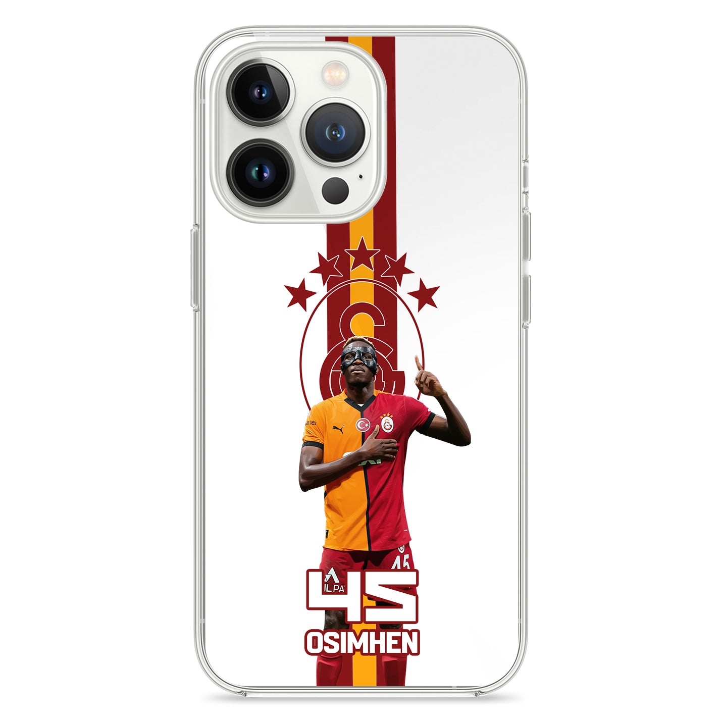 Victor Osimhen Galatasaray Hülle mit Wunschname - 1instaphone