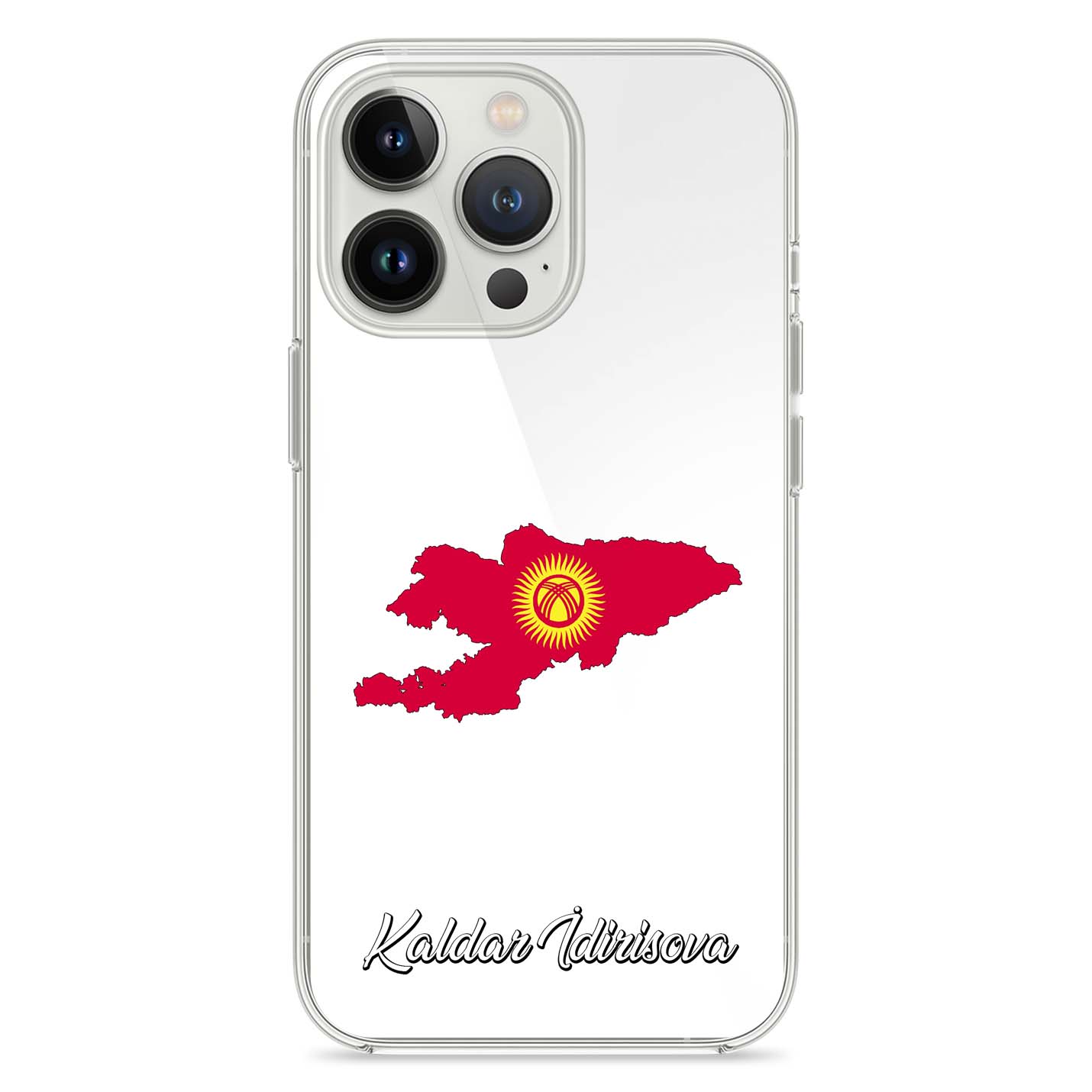 Handyhüllen mit Flagge - KIRGISISTAN - 1instaphone