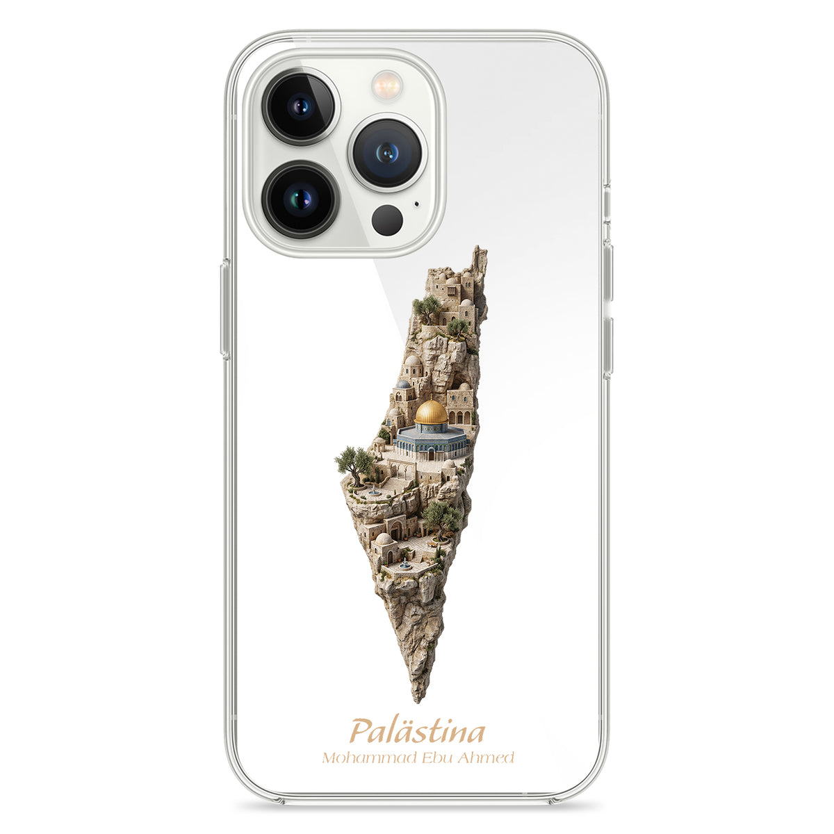 Palästina Karte – Islamisches Kunst Design - 1instaphone