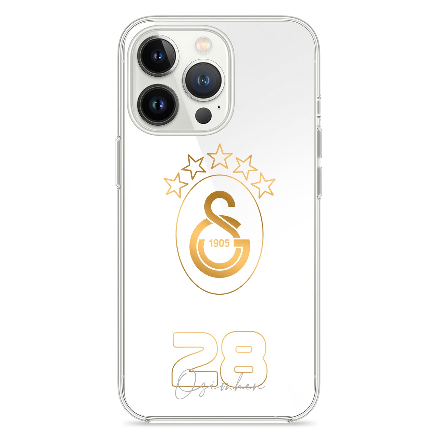 Personalisierte Galatasaray Handyhülle - Şampiyon 2025 Classic - 1instaphone