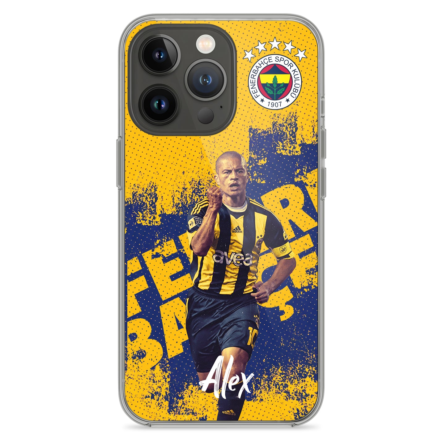 Fenerbahce Hülle mit Wunschname ALEX - 1instaphone