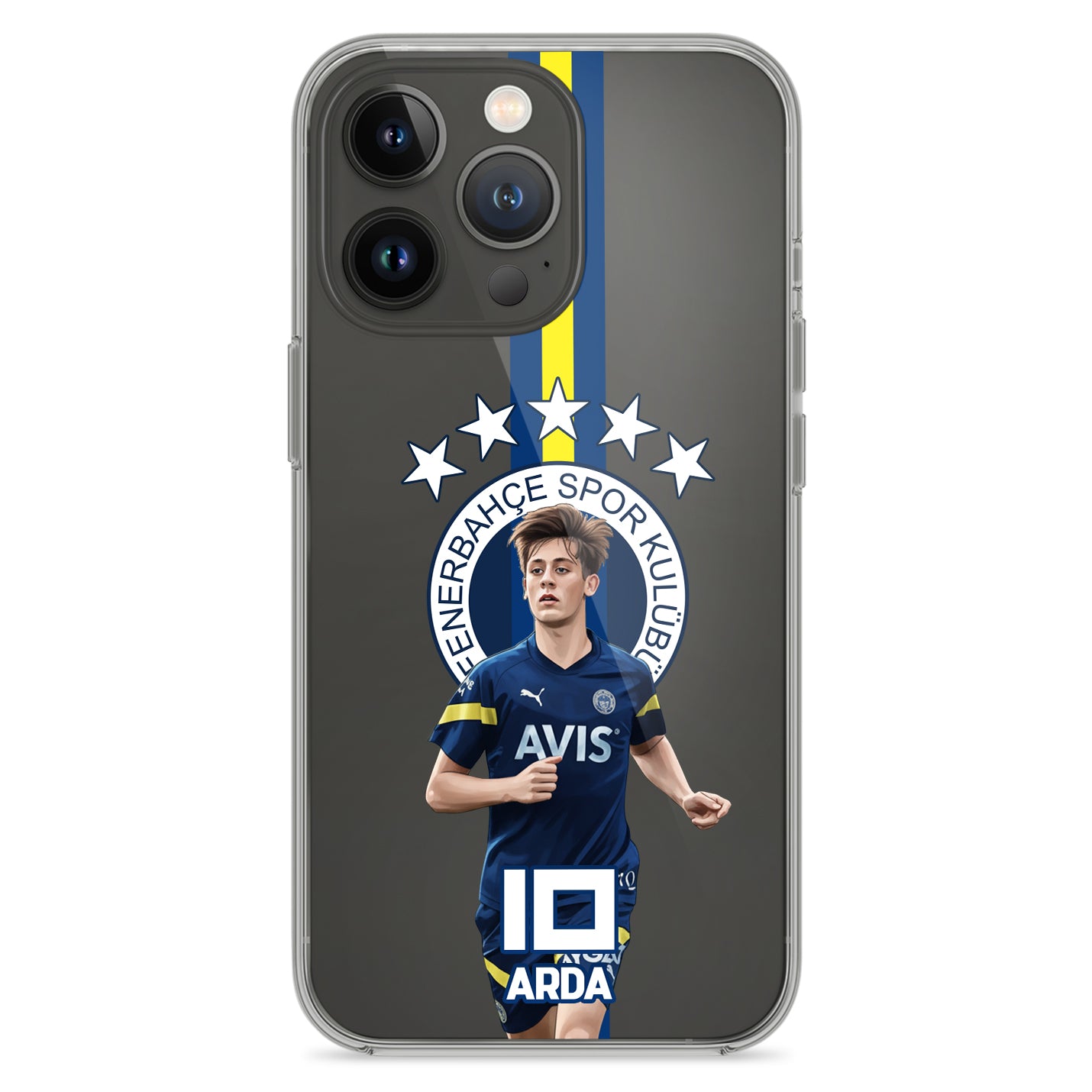 Fenerbahce Hülle mit Wunschname ARDA