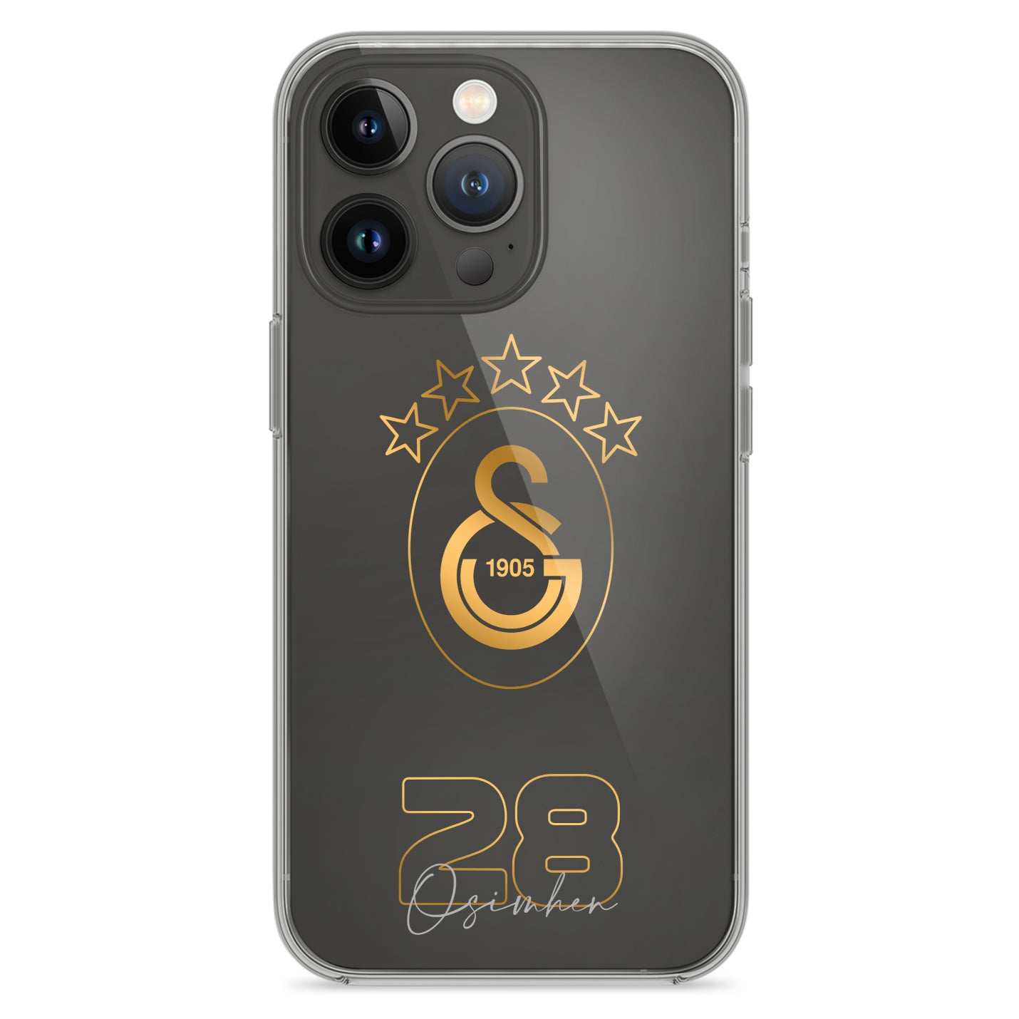Personalisierte Galatasaray Handyhülle - Şampiyon 2025 Classic - 1instaphone