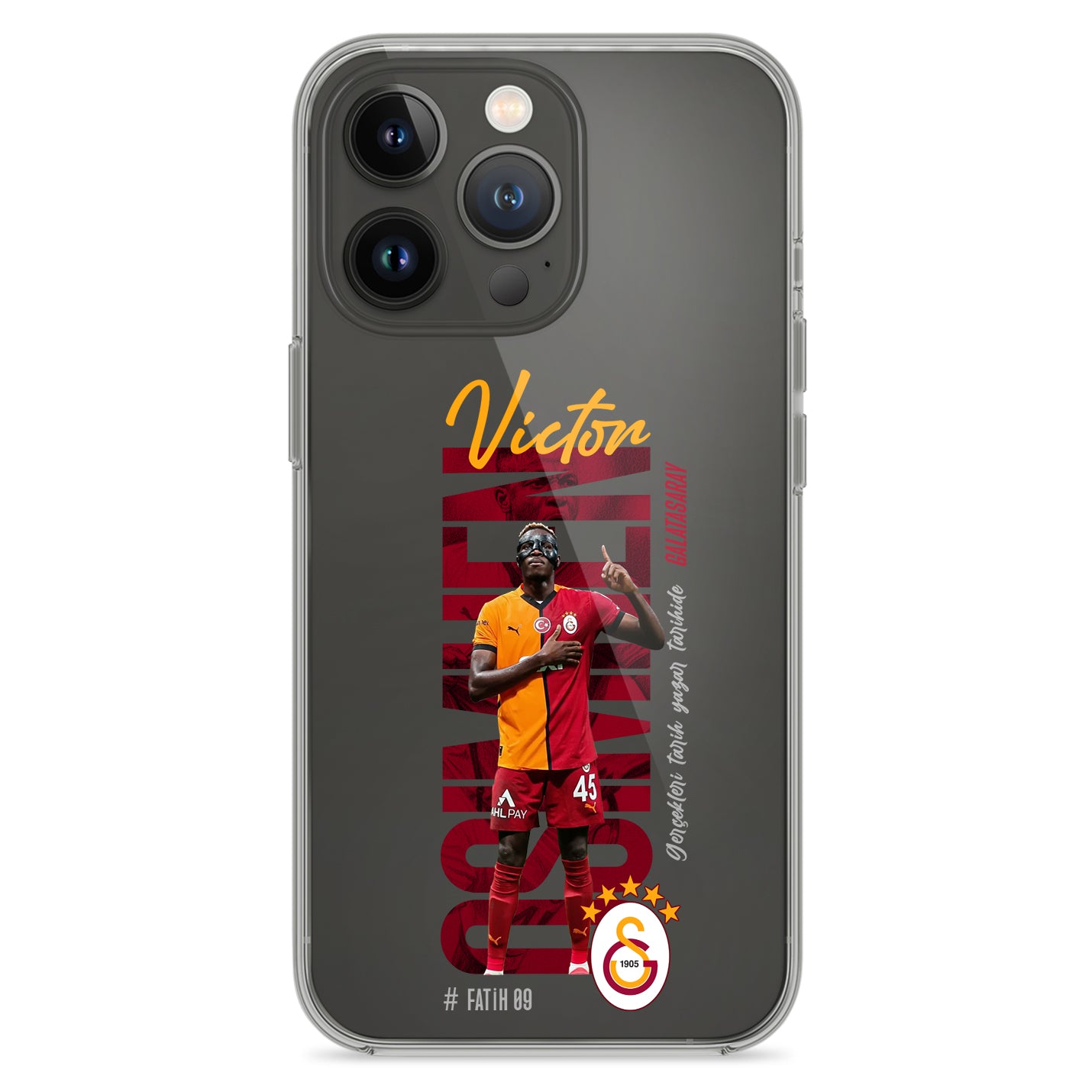 Personalisierte Galatasaray Handyhülle - Şampiyon 2025 Streifen Gold Rot Logo (Kopya) (Kopya) (Kopya) (Kopya) (Kopya) (Kopya) - 1instaphone