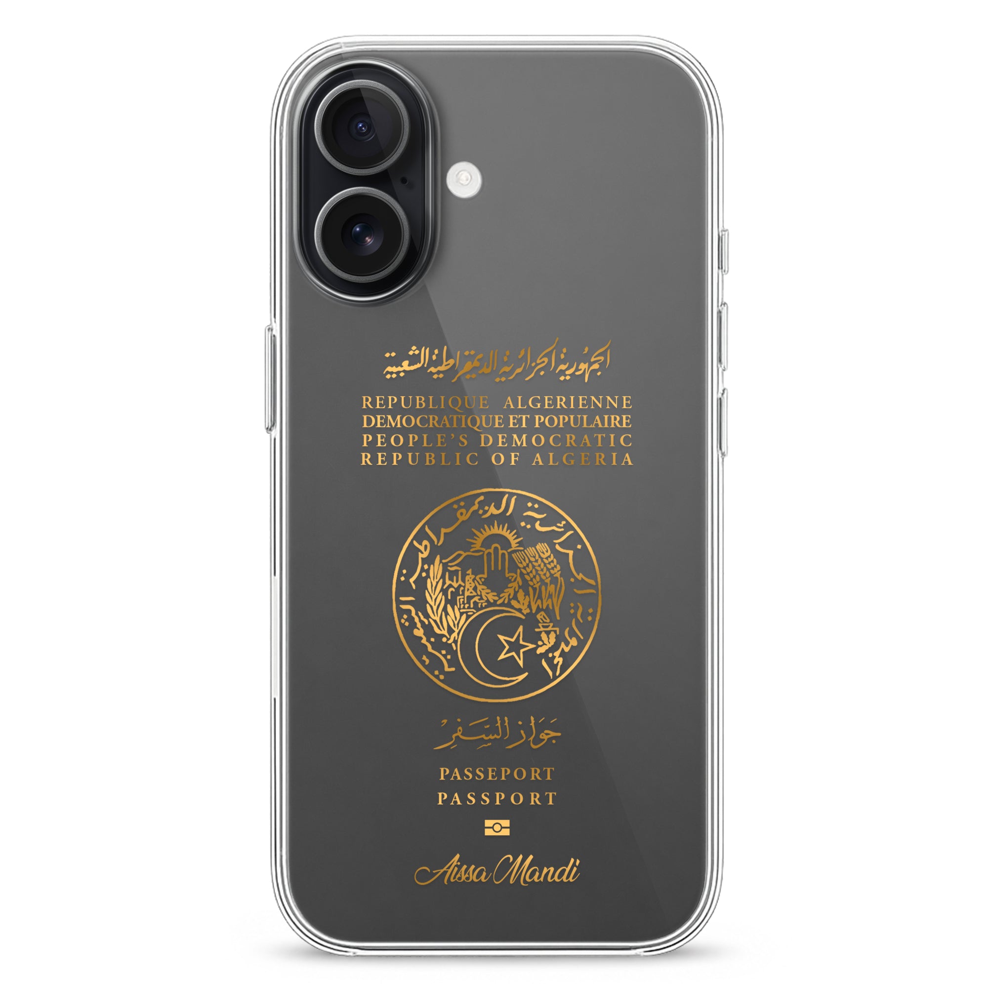 Handyhüllen mit Reisepass - Algerien - 1instaphone