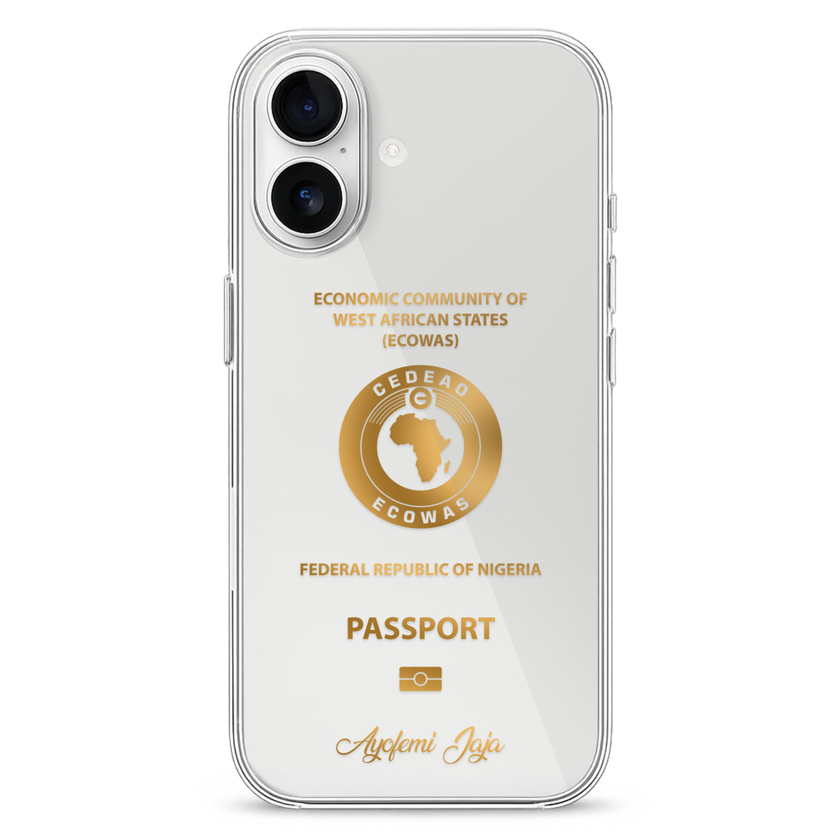 Handyhüllen mit Reisepass - Nigeria - 1instaphone