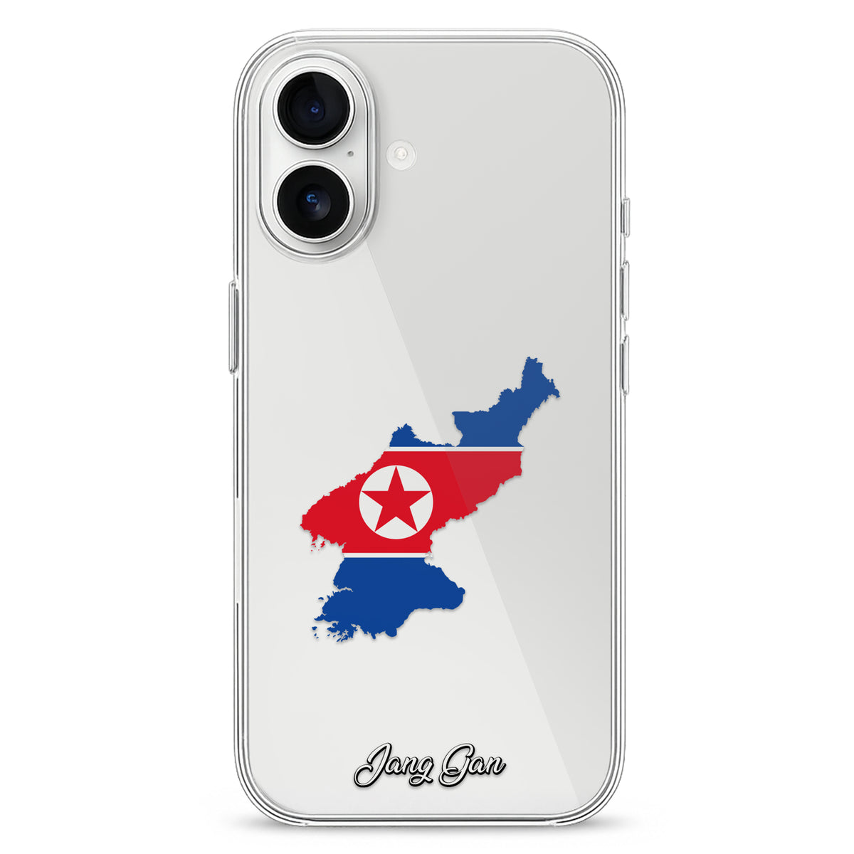 Handyhüllen mit Flagge - NORD KOREA - 1instaphone