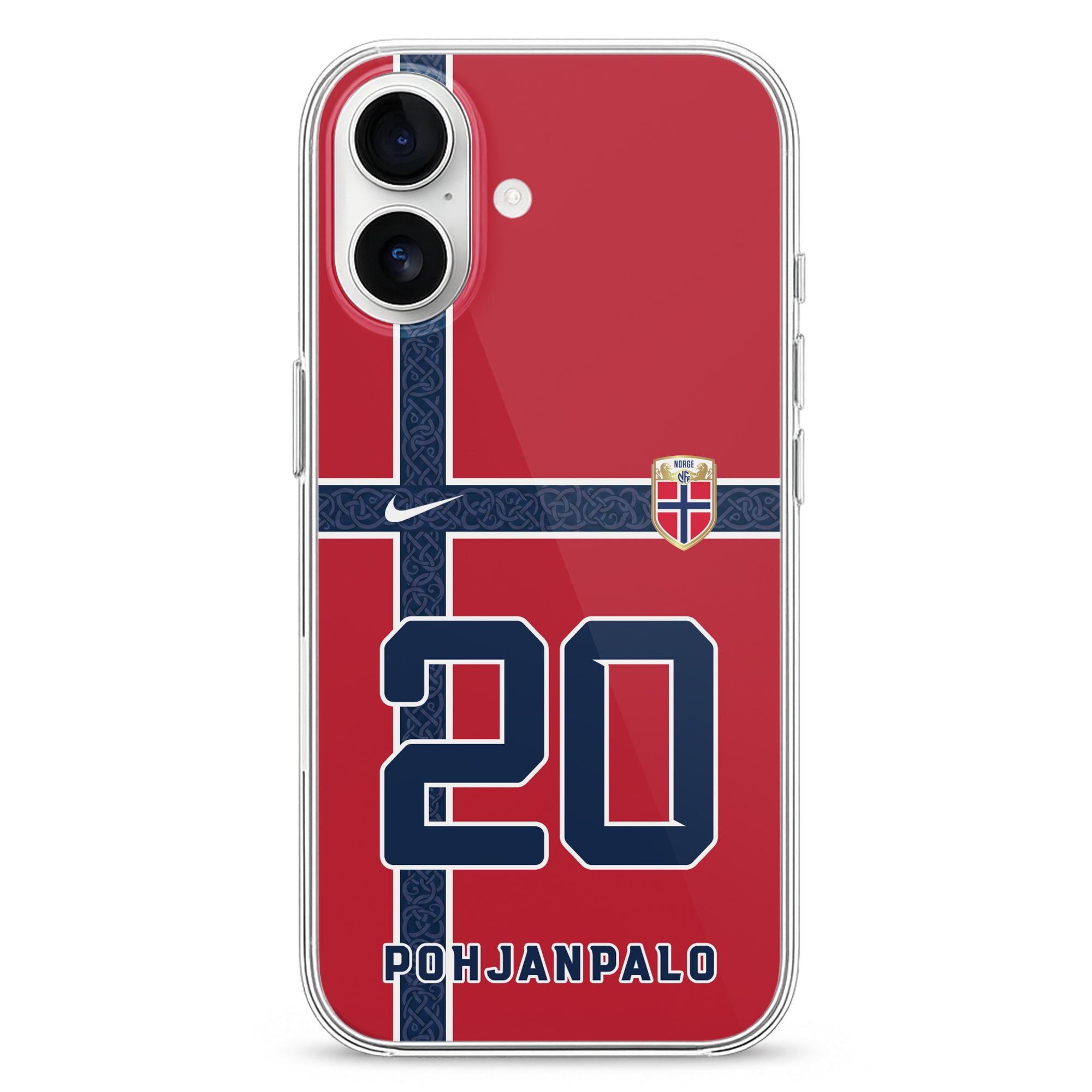 Norway WM 2026 Handyhülle – Name & Nummer - 1instaphone
