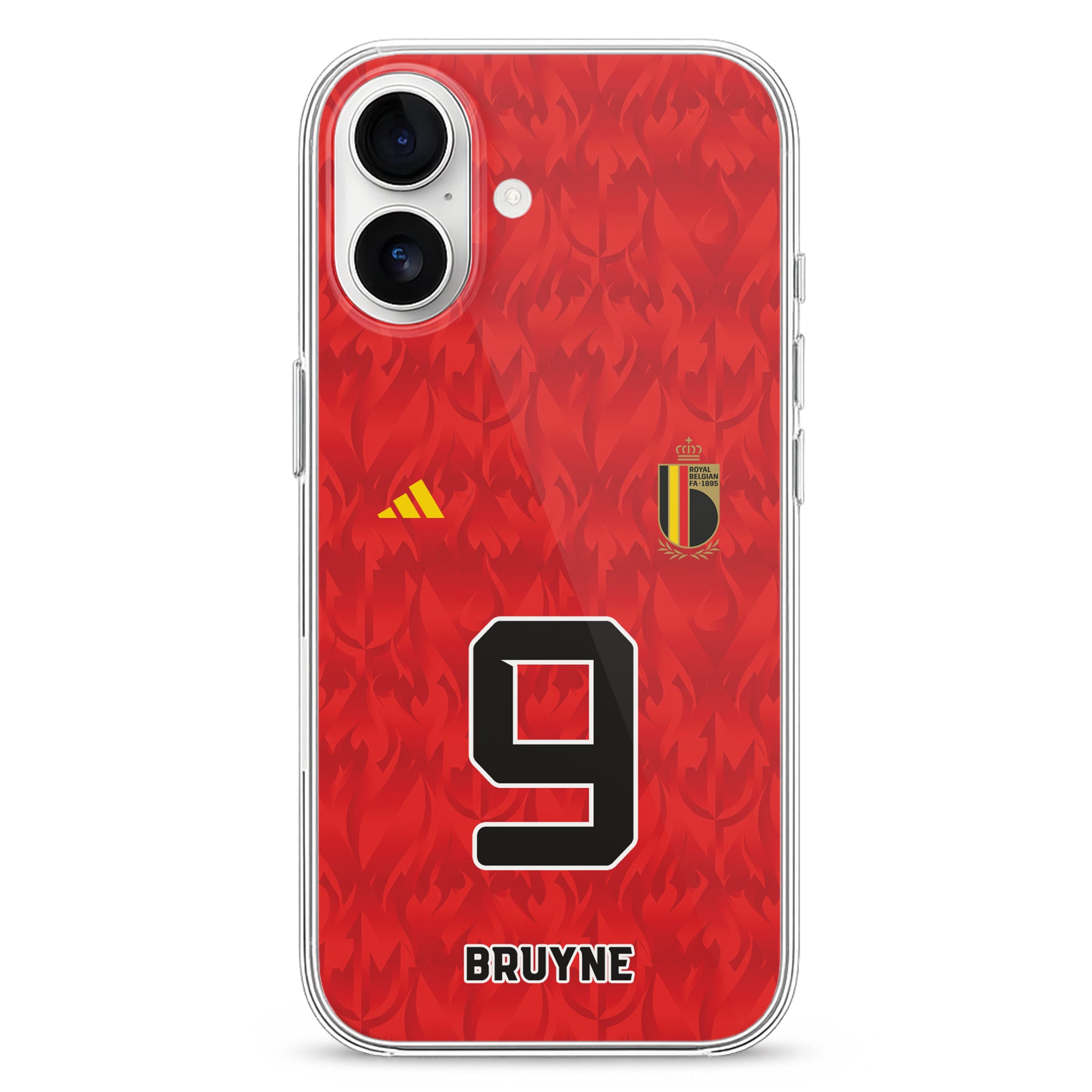 Belgium 2026 Handyhülle – Name & Nummer - 1instaphone