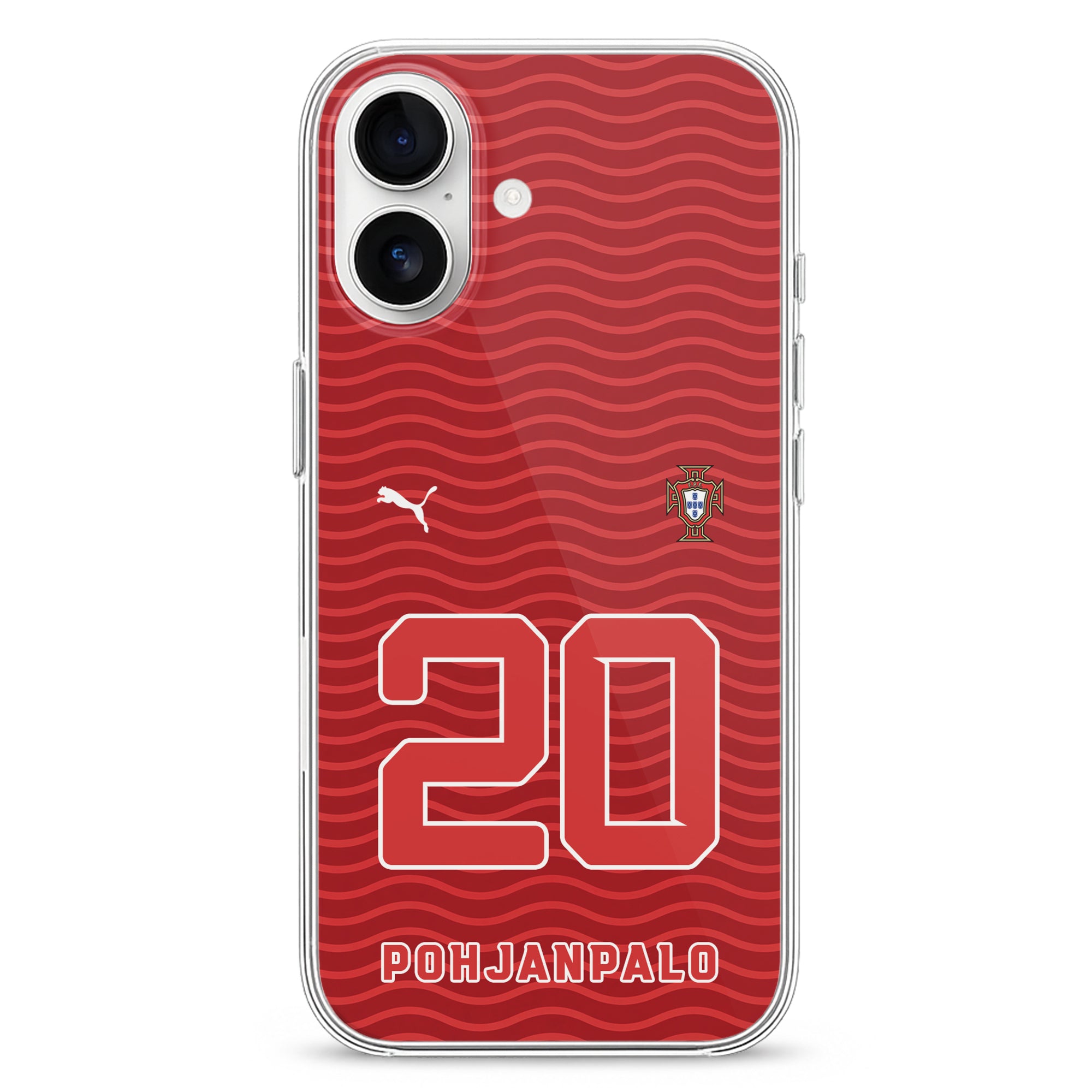 Portugal WM 2026 Handyhülle – Name & Nummer - 1instaphone