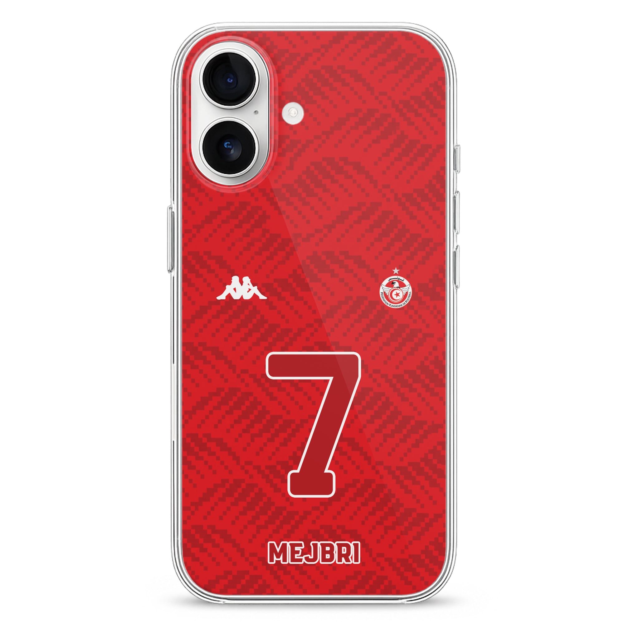 Tunisia 2026 Handyhülle – Name & Nummer - 1instaphone