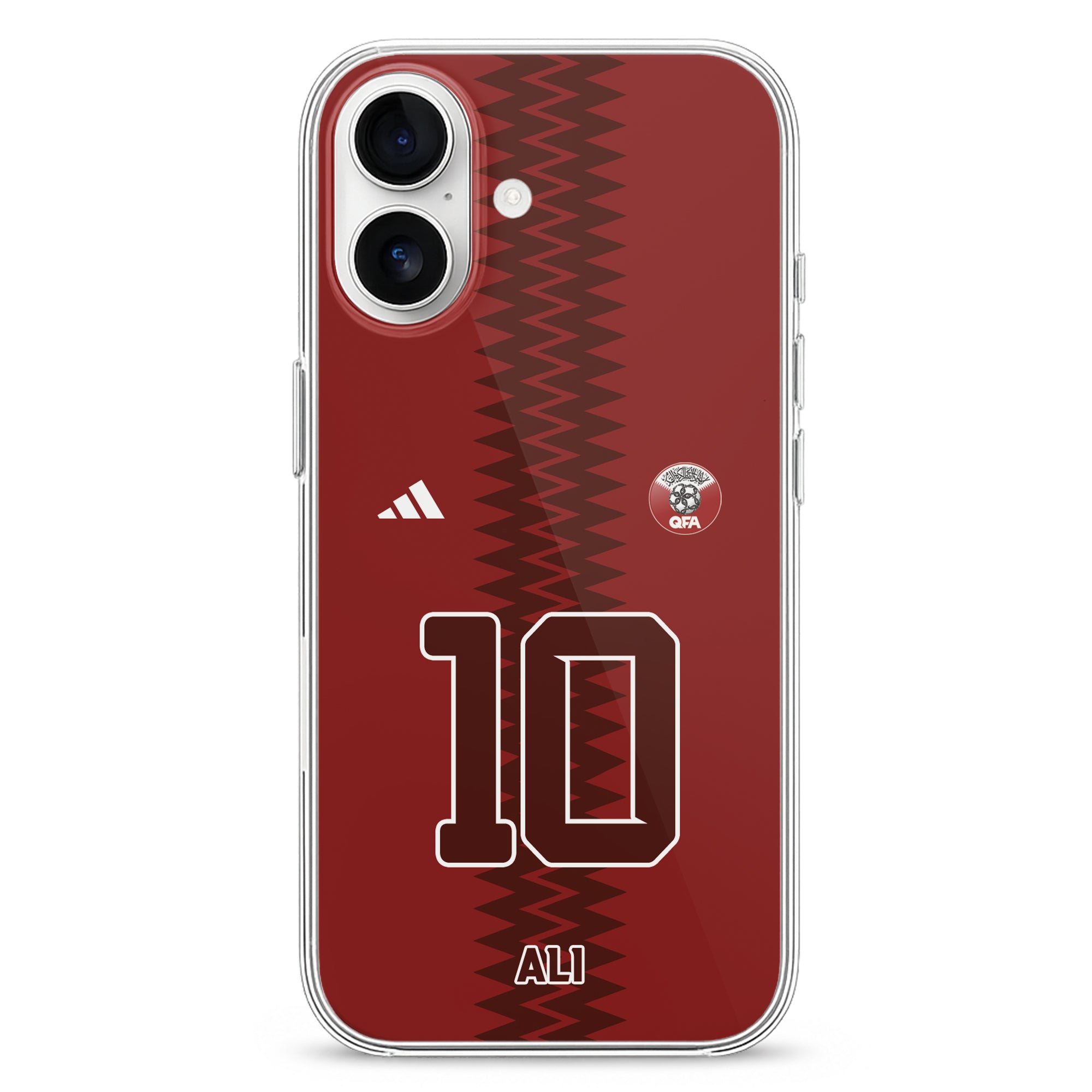 Qatar WM 2026 Handyhülle – Name & Nummer - 1instaphone