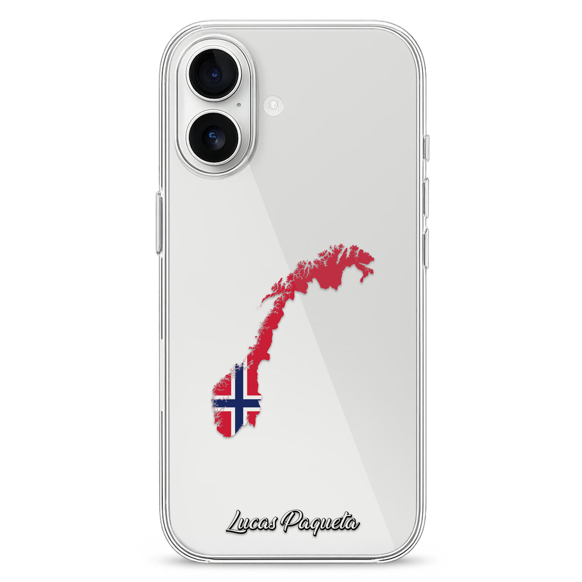 Handyhüllen mit Flagge - NORWEGEN - 1instaphone