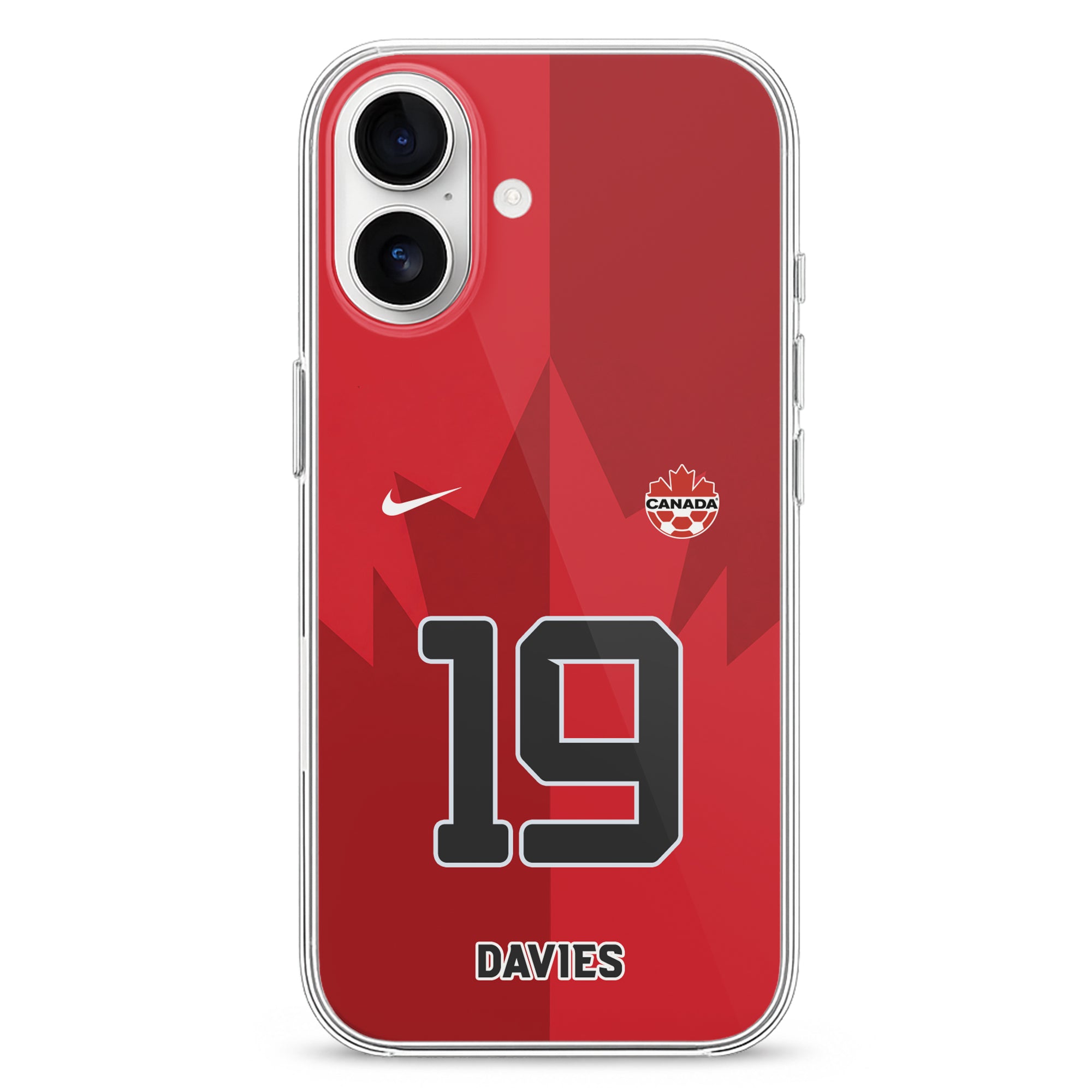 Canada WM 2026 Handyhülle – Name & Nummer - 1instaphone