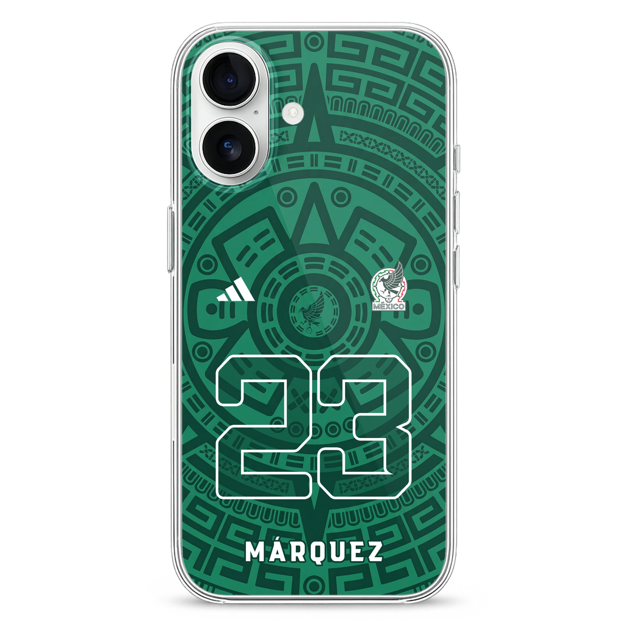 Mexico WM 2026 Handyhülle – Name & Nummer - 1instaphone