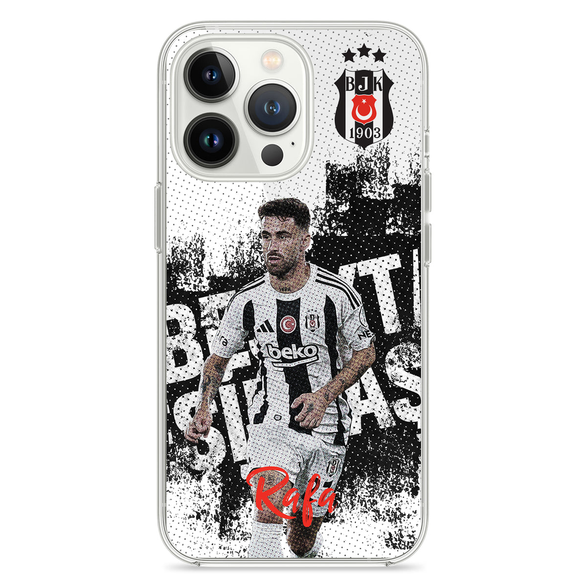 Besiktas Hülle mit Wunschname Sergen (Kopya) (Kopya) (Kopya) - 1instaphone