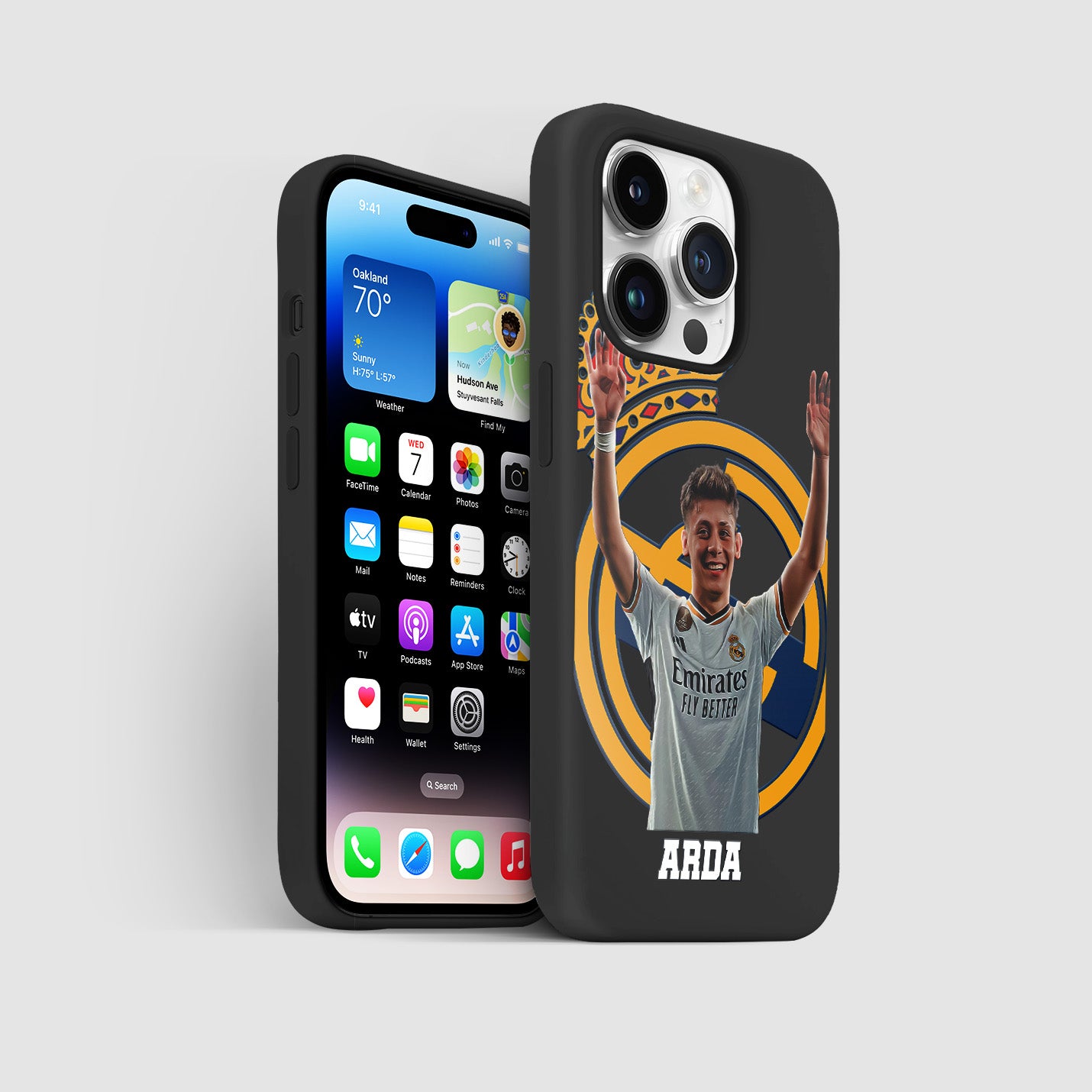 Arda Güler Real Madrid Hülle mit Wunschname - 1instaphone