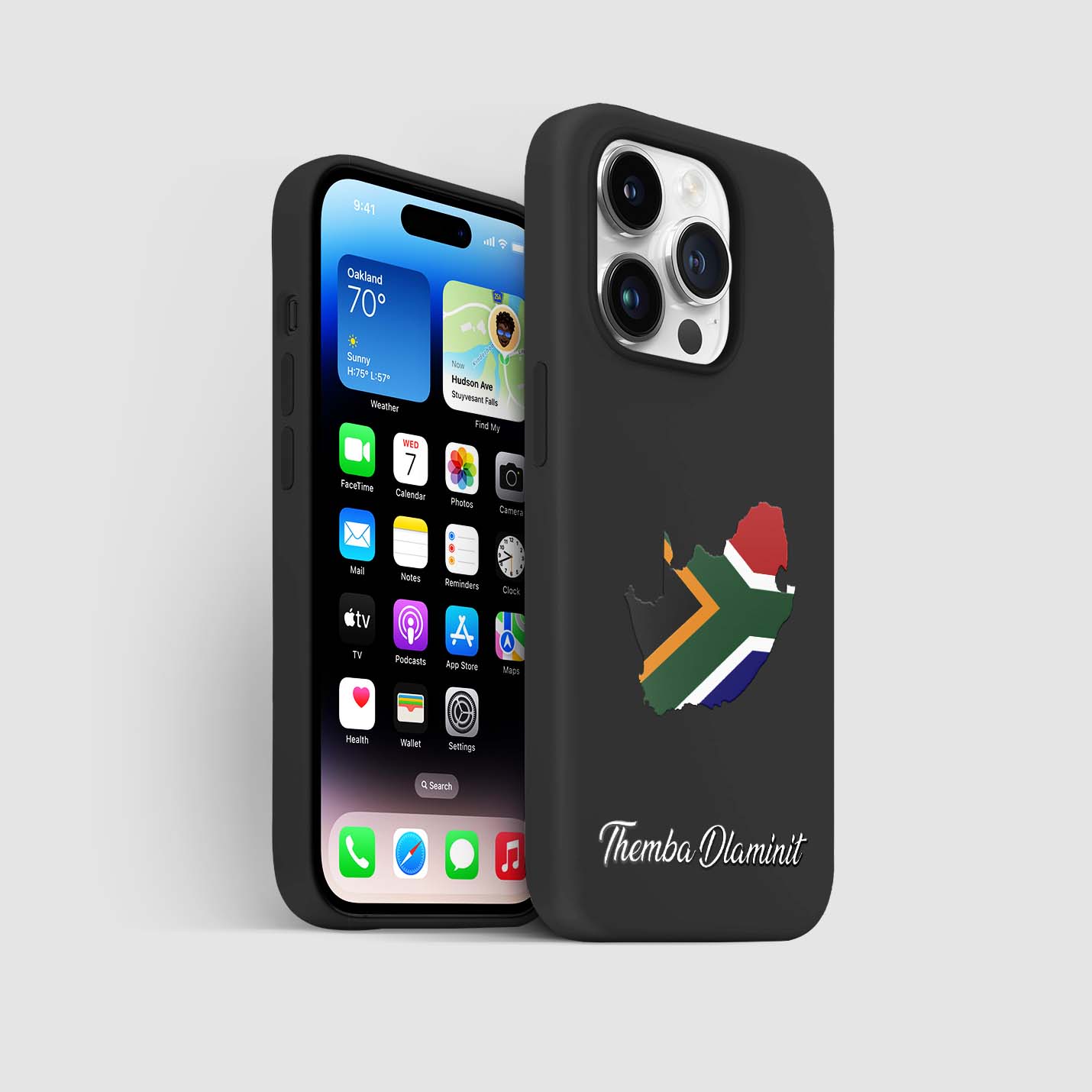 Handyhüllen mit Flagge - SÜDAFRIKA - 1instaphone