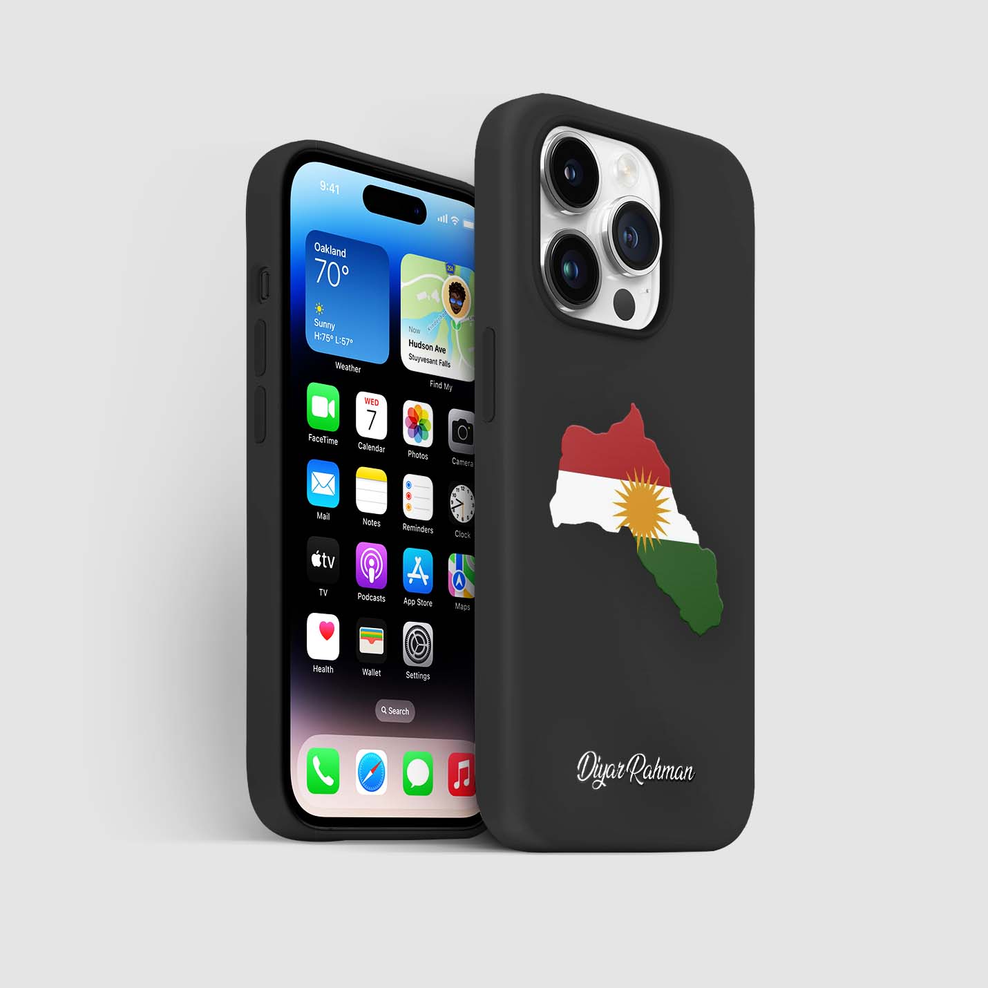 Handyhüllen mit Flagge - Kurdistan - 1instaphone