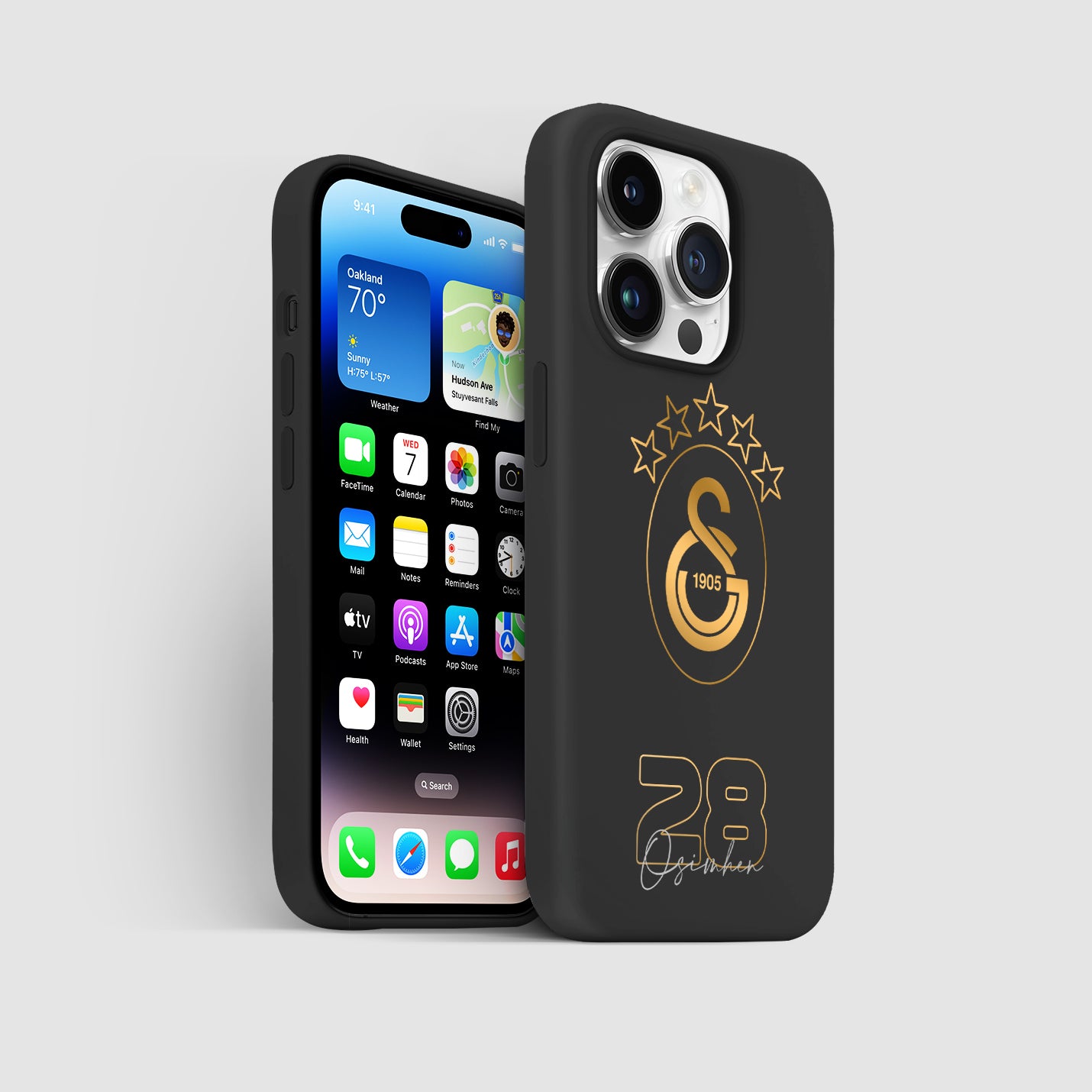 Personalisierte Galatasaray Handyhülle - Şampiyon 2025 Classic - 1instaphone