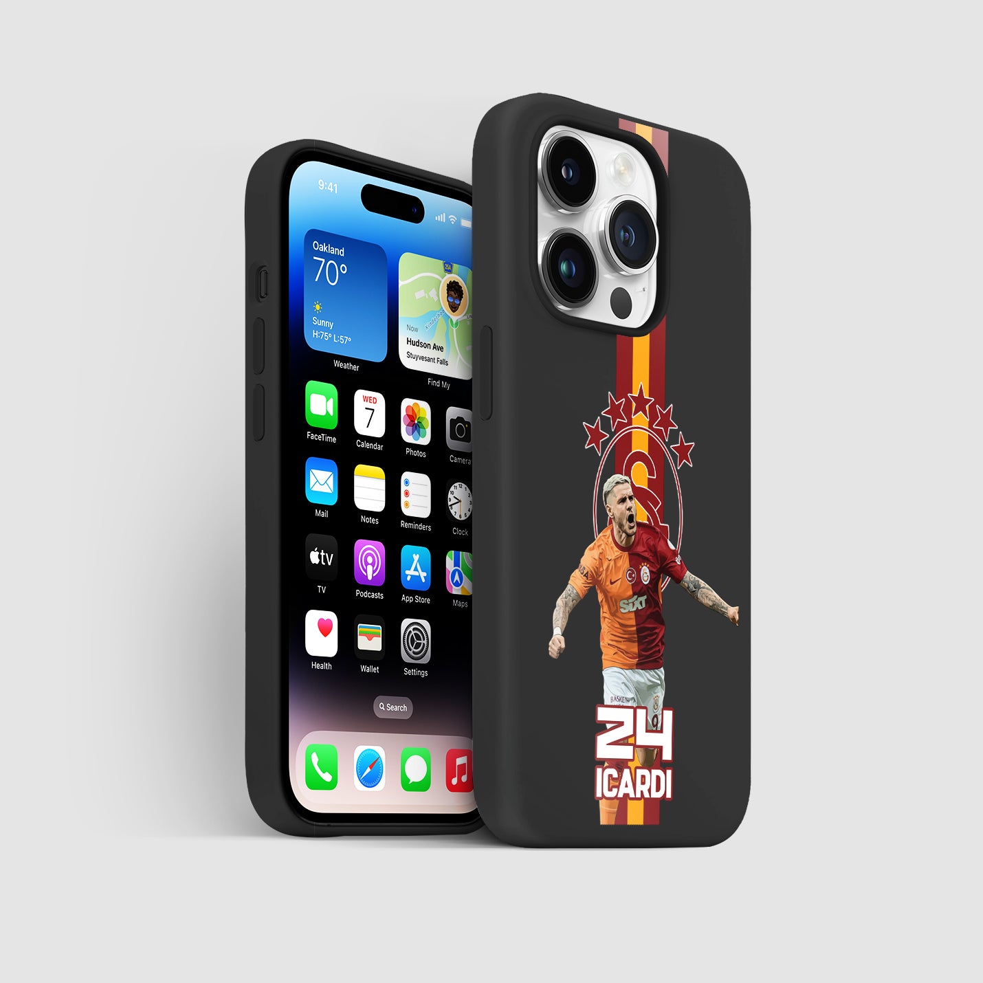 Mauro Icardi Galatasaray Hülle mit Wunschname - 1instaphone