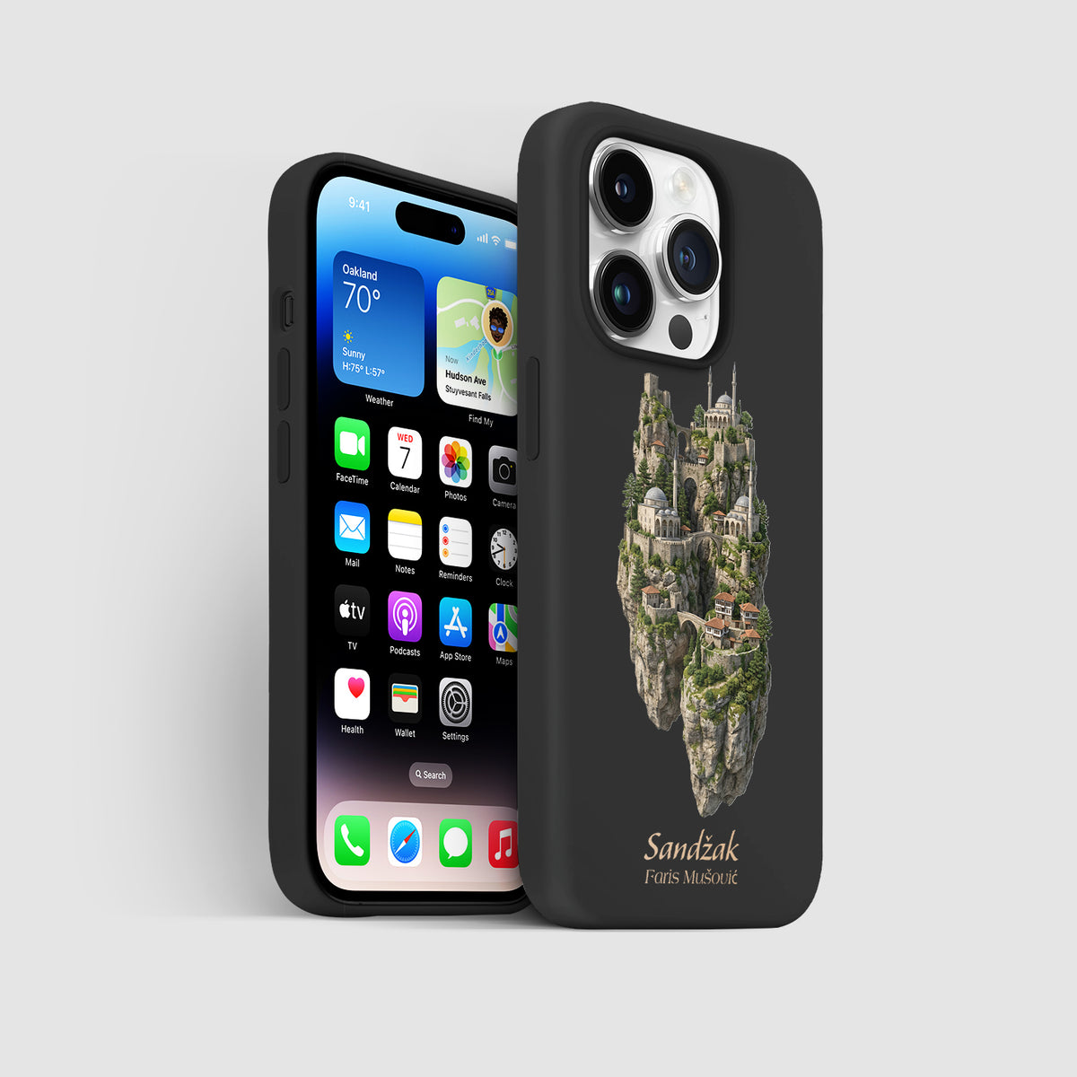 Sandzak Karte – Islamisches Kunst Design - 1instaphone