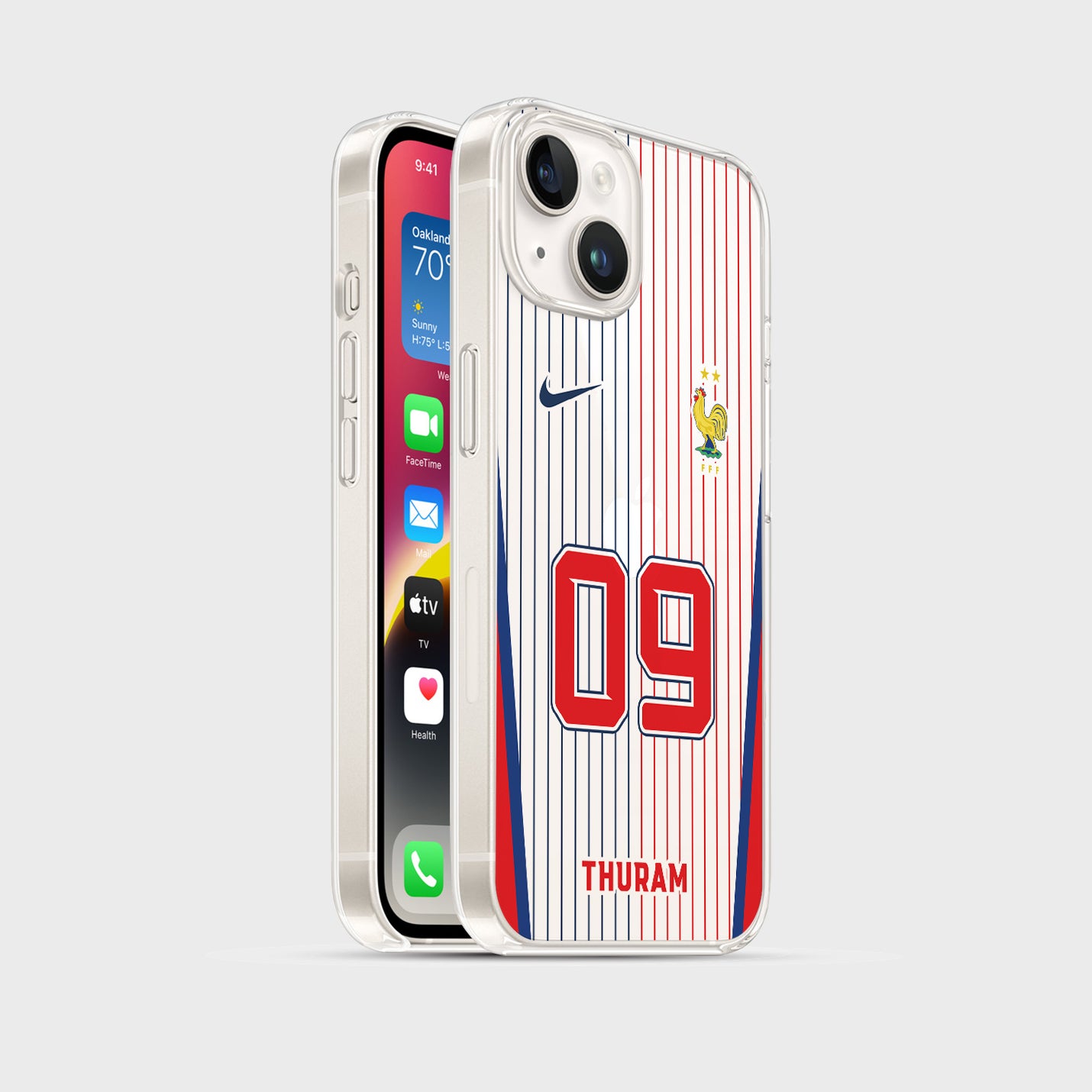 Frankreich Handyhülle EM 2024 - 1instaphone