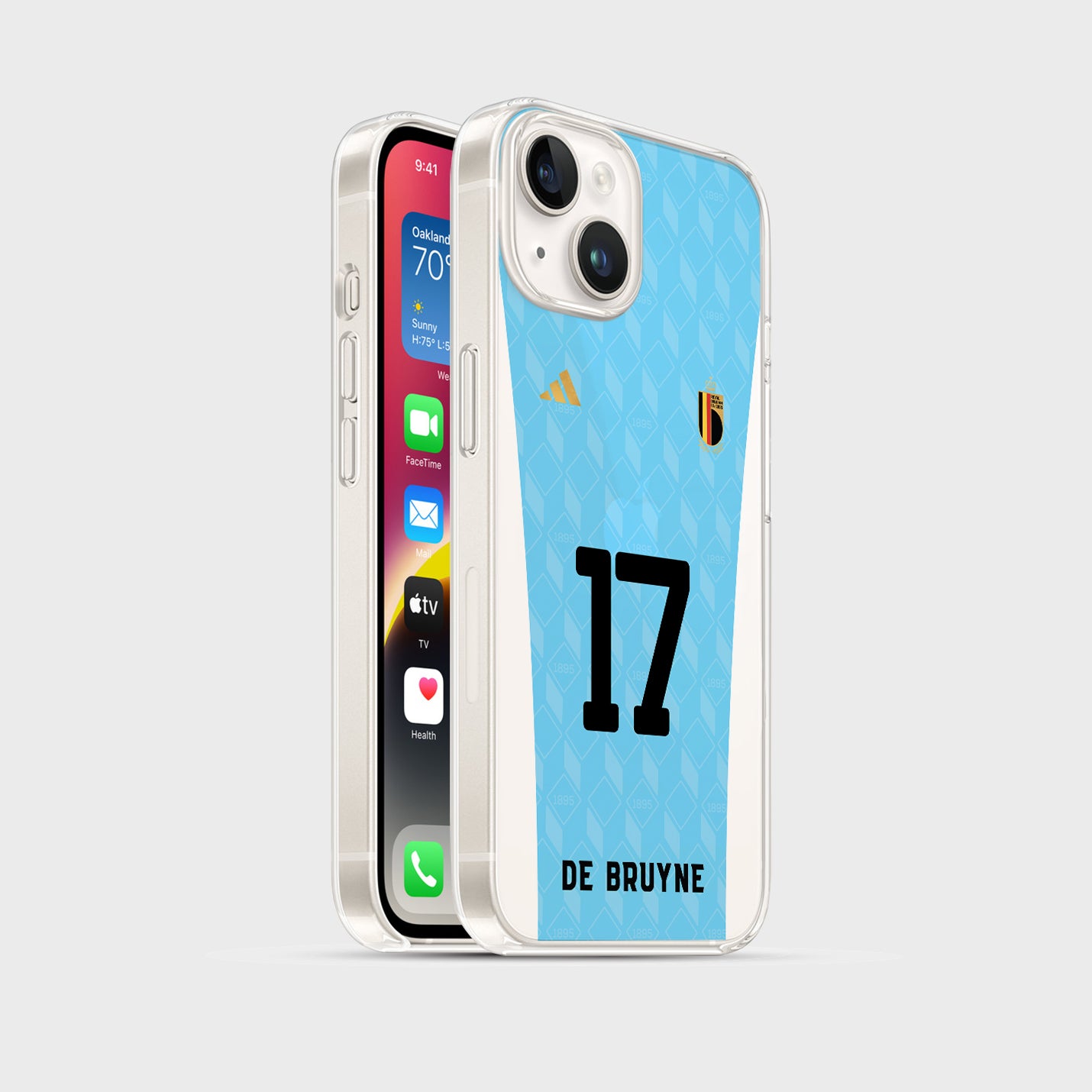 Belgien Handyhülle EM 2024 - 1instaphone