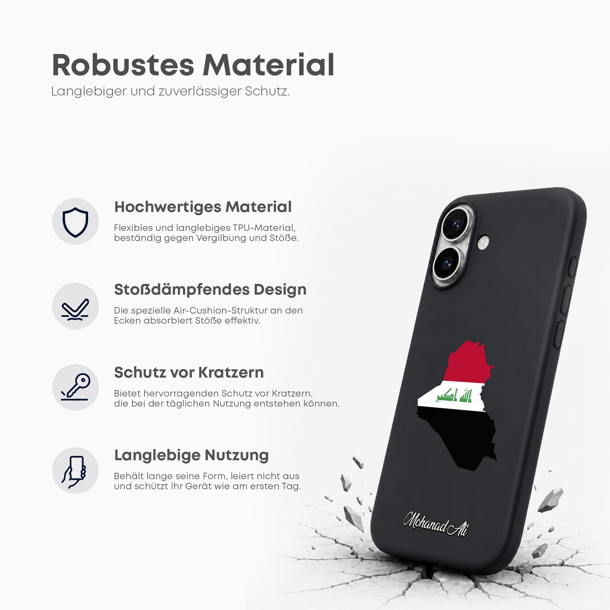 Handyhüllen mit Flagge - Irak - 1instaphone