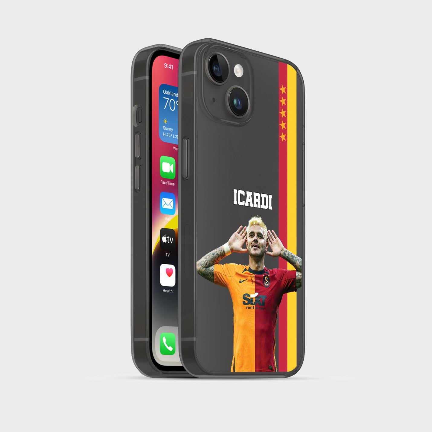 Mauro Icardi Galatasaray Hülle mit Wunschname - 1instaphone