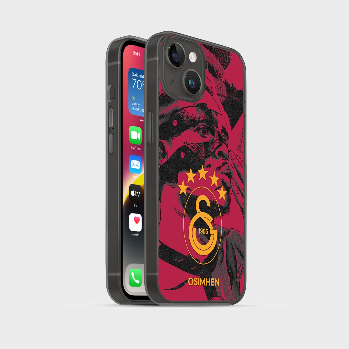 Personalisierte Galatasaray Handyhülle - Şampiyon 2025 Osimhen - 1instaphone