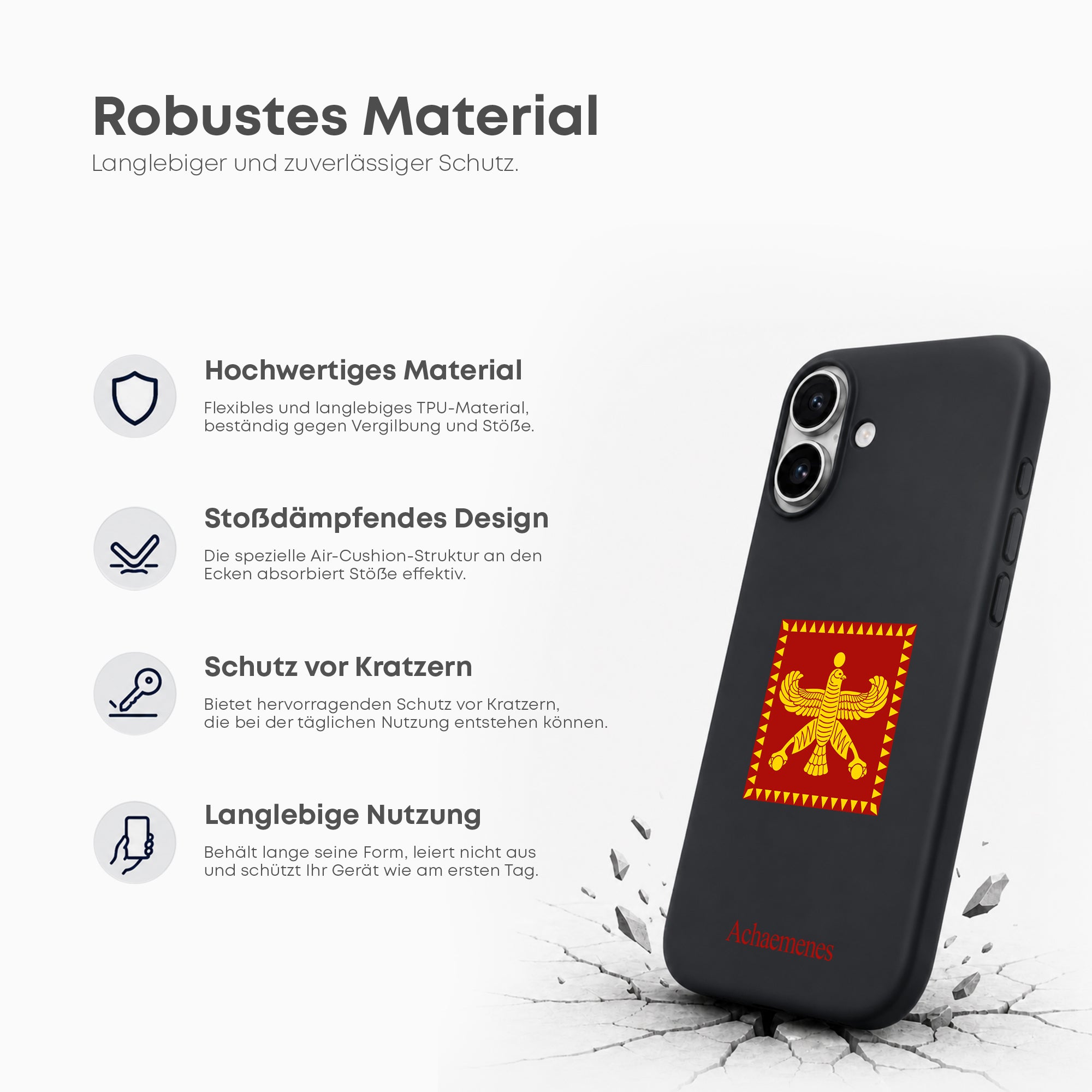 Persisches Kaiserreich Handyhülle - 1instaphone