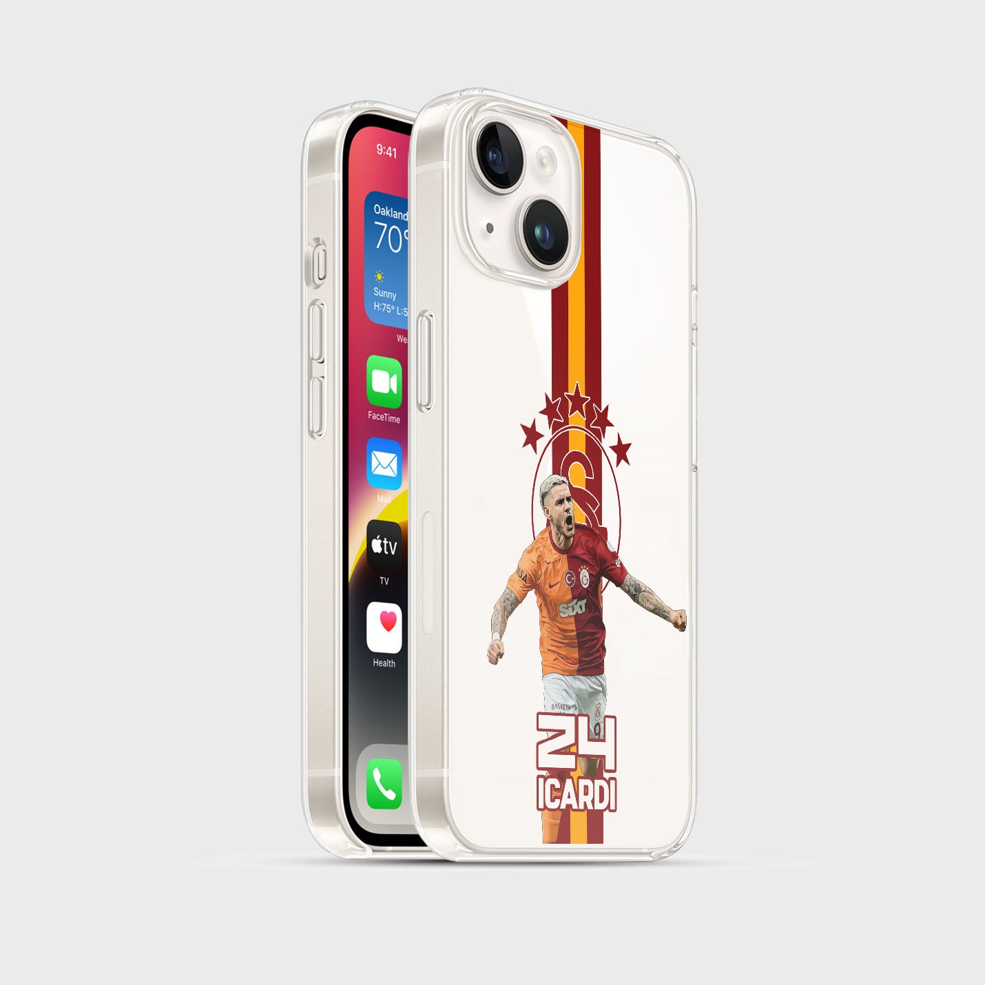 Mauro Icardi Galatasaray Hülle mit Wunschname - 1instaphone