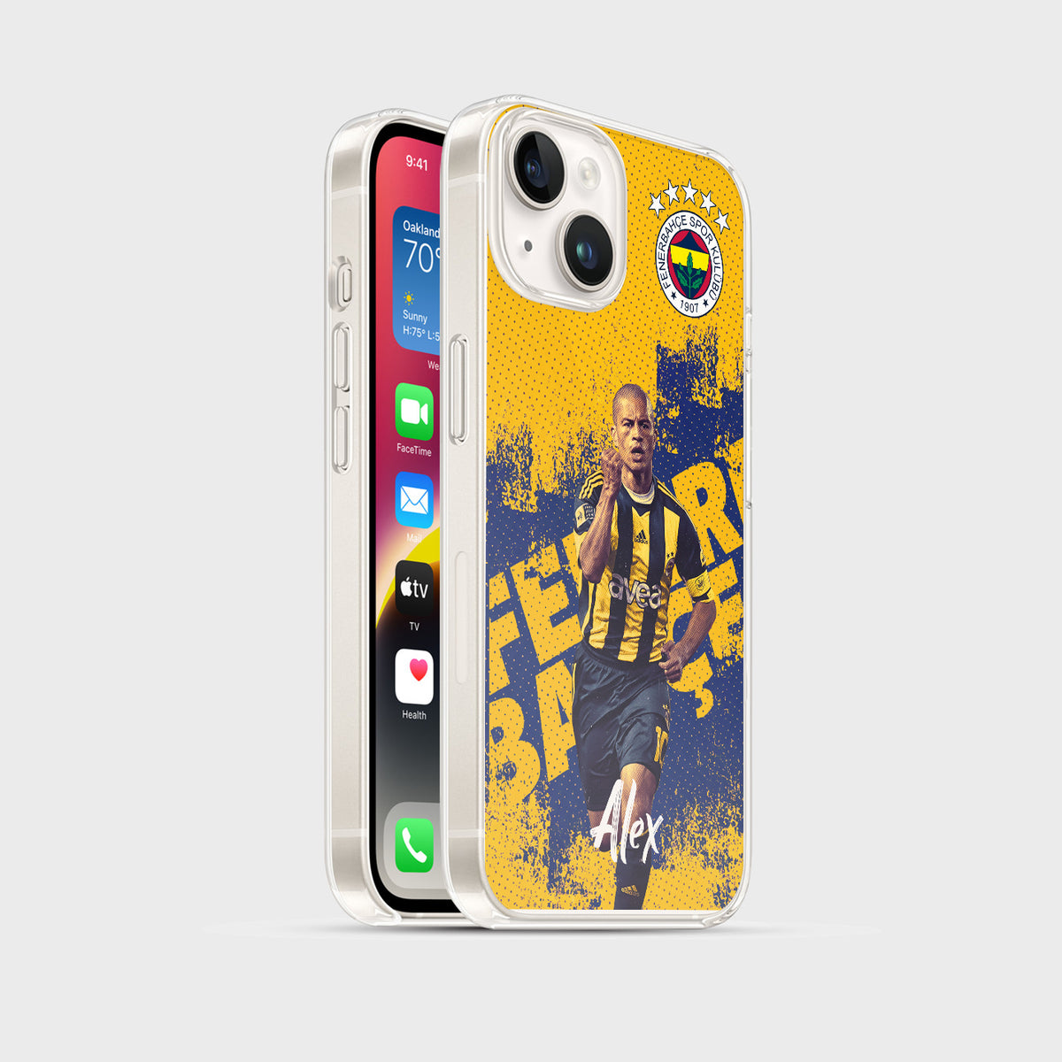 Fenerbahce Hülle mit Wunschname ALEX - 1instaphone