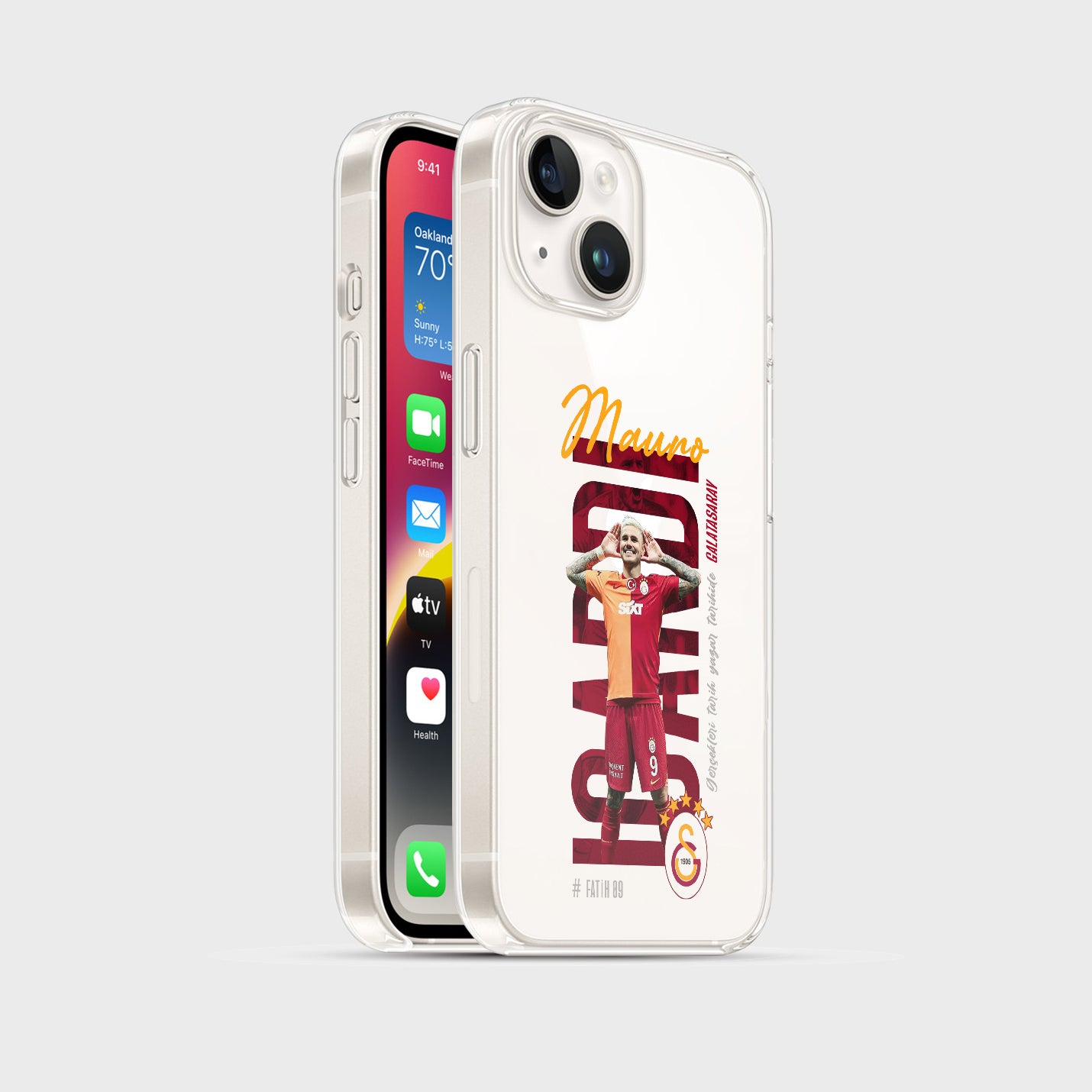 Personalisierte Galatasaray Handyhülle - Şampiyon 2025 Streifen Gold Rot Logo (Kopya) (Kopya) (Kopya) (Kopya) (Kopya) (Kopya) (Kopya) - 1instaphone