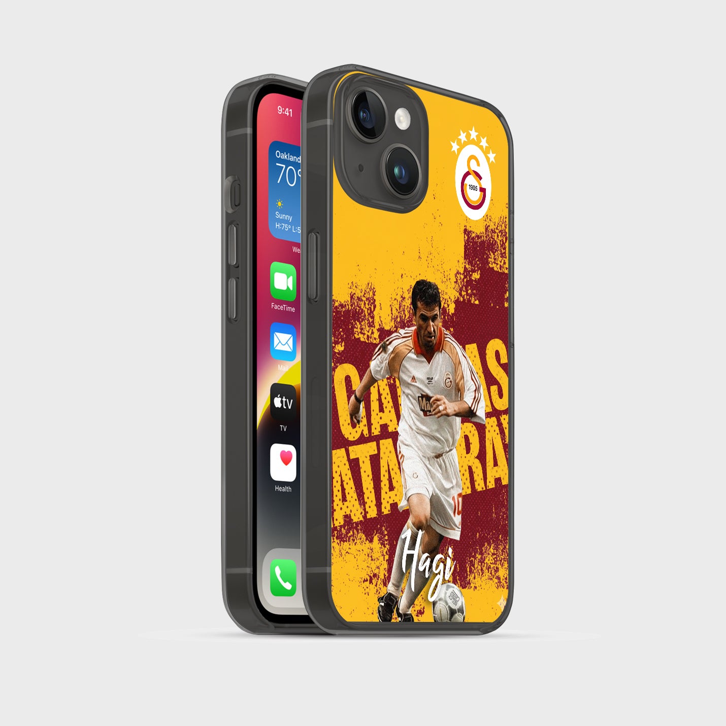 Personalisierte Galatasaray Handyhülle - Şampiyon 2025 Streifen Gold Rot Logo (Kopya) (Kopya) (Kopya) (Kopya) (Kopya) (Kopya) - 1instaphone