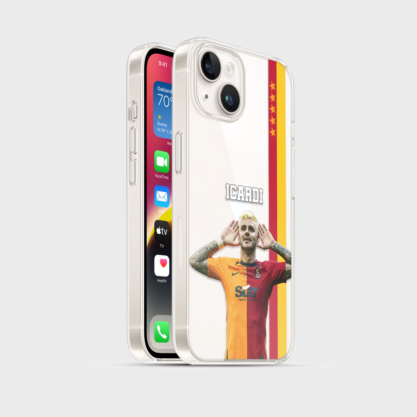 Mauro Icardi Galatasaray Hülle mit Wunschname - 1instaphone